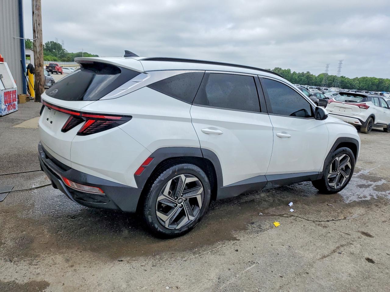 2022 Hyundai Tucson Sel White vin: 5NMJF3AEXNH006832