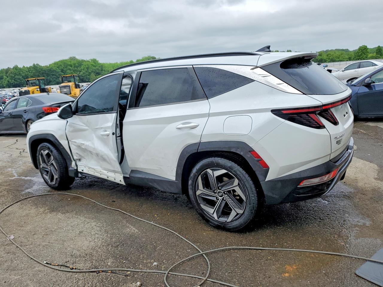 2022 Hyundai Tucson Sel White vin: 5NMJF3AEXNH006832