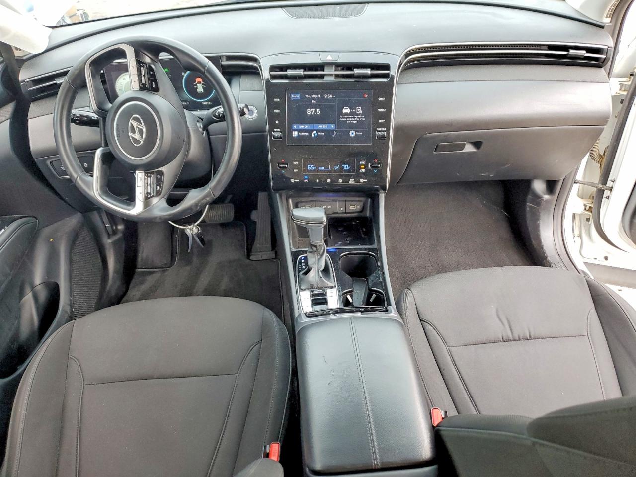 2022 Hyundai Tucson Sel White vin: 5NMJF3AEXNH006832