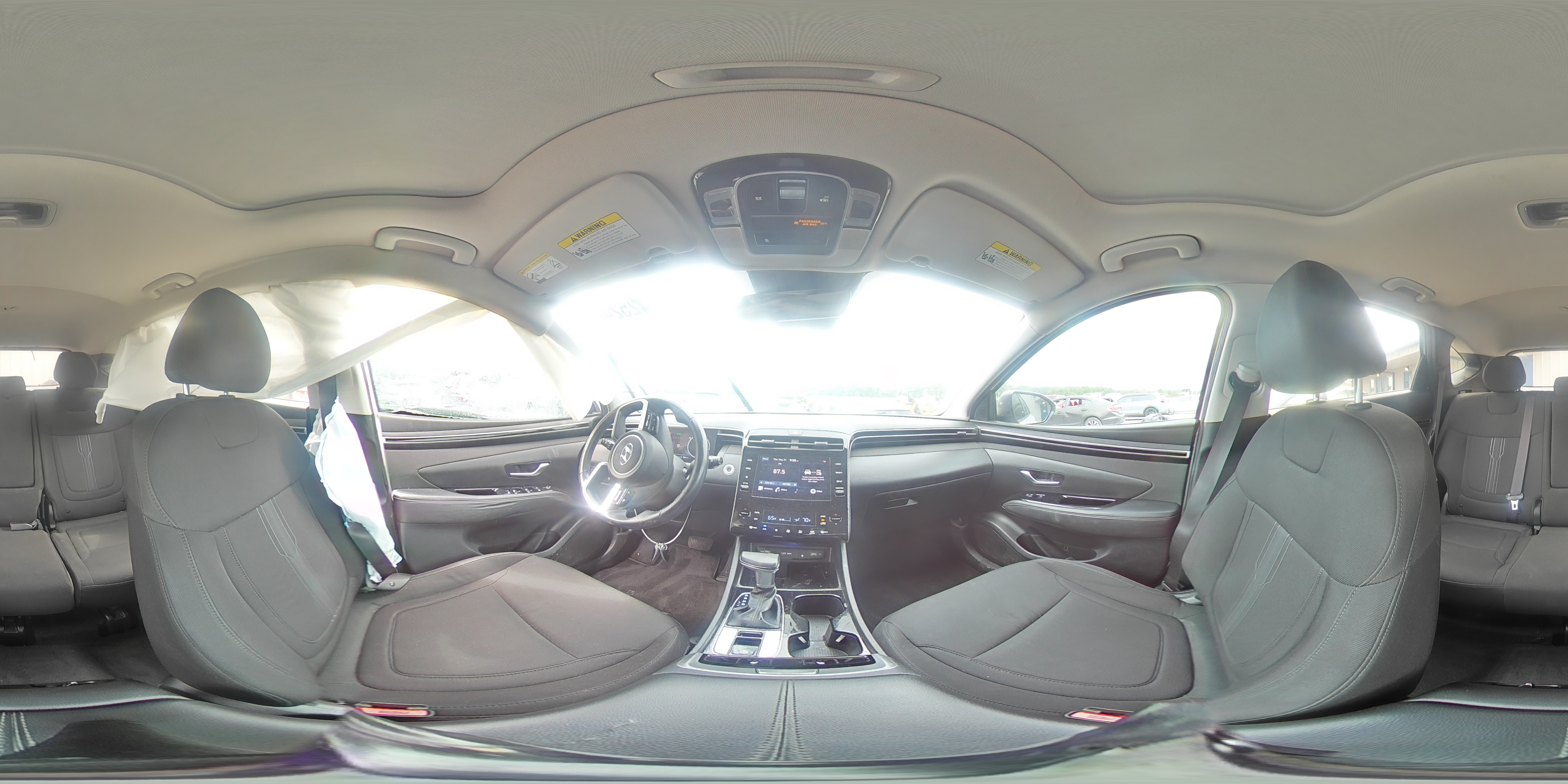 2022 Hyundai Tucson Sel White vin: 5NMJF3AEXNH006832