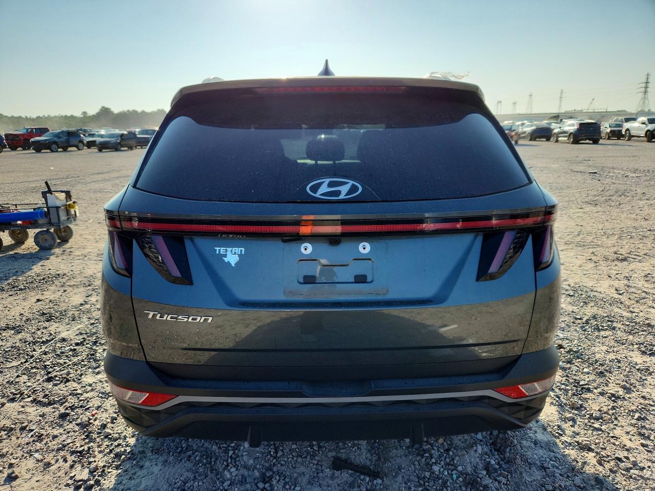 2022 Hyundai Tucson Sel Зеленый vin: 5NMJF3AEXNH028913