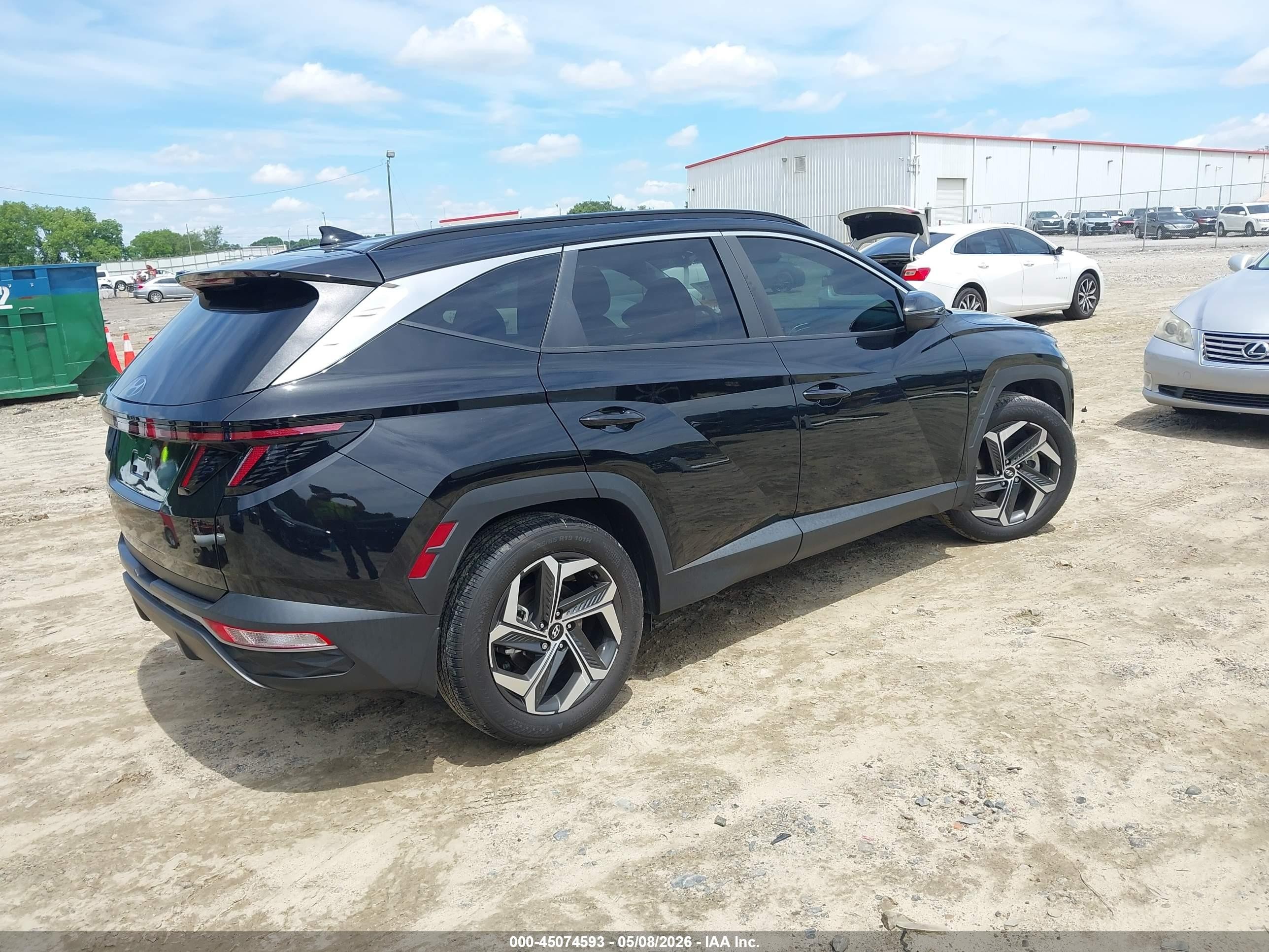 2023 Hyundai Tucson Sel Black vin: 5NMJF3AEXPH213093