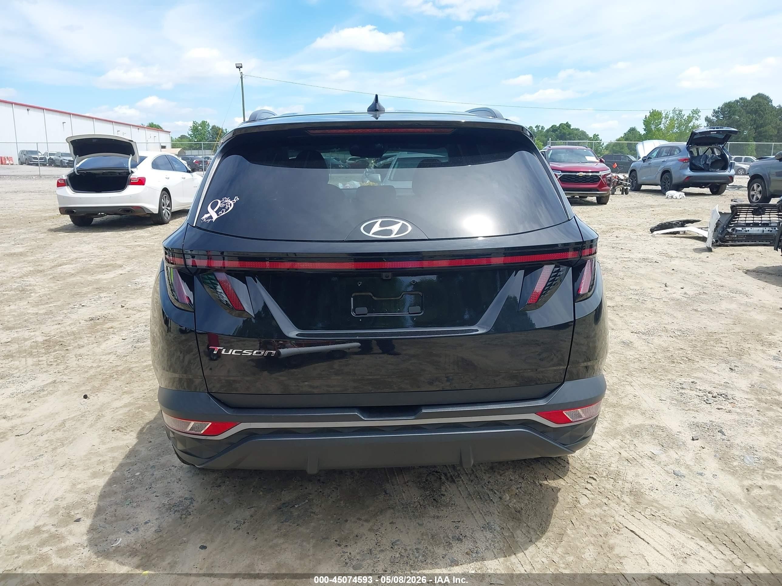 2023 Hyundai Tucson Sel Black vin: 5NMJF3AEXPH213093