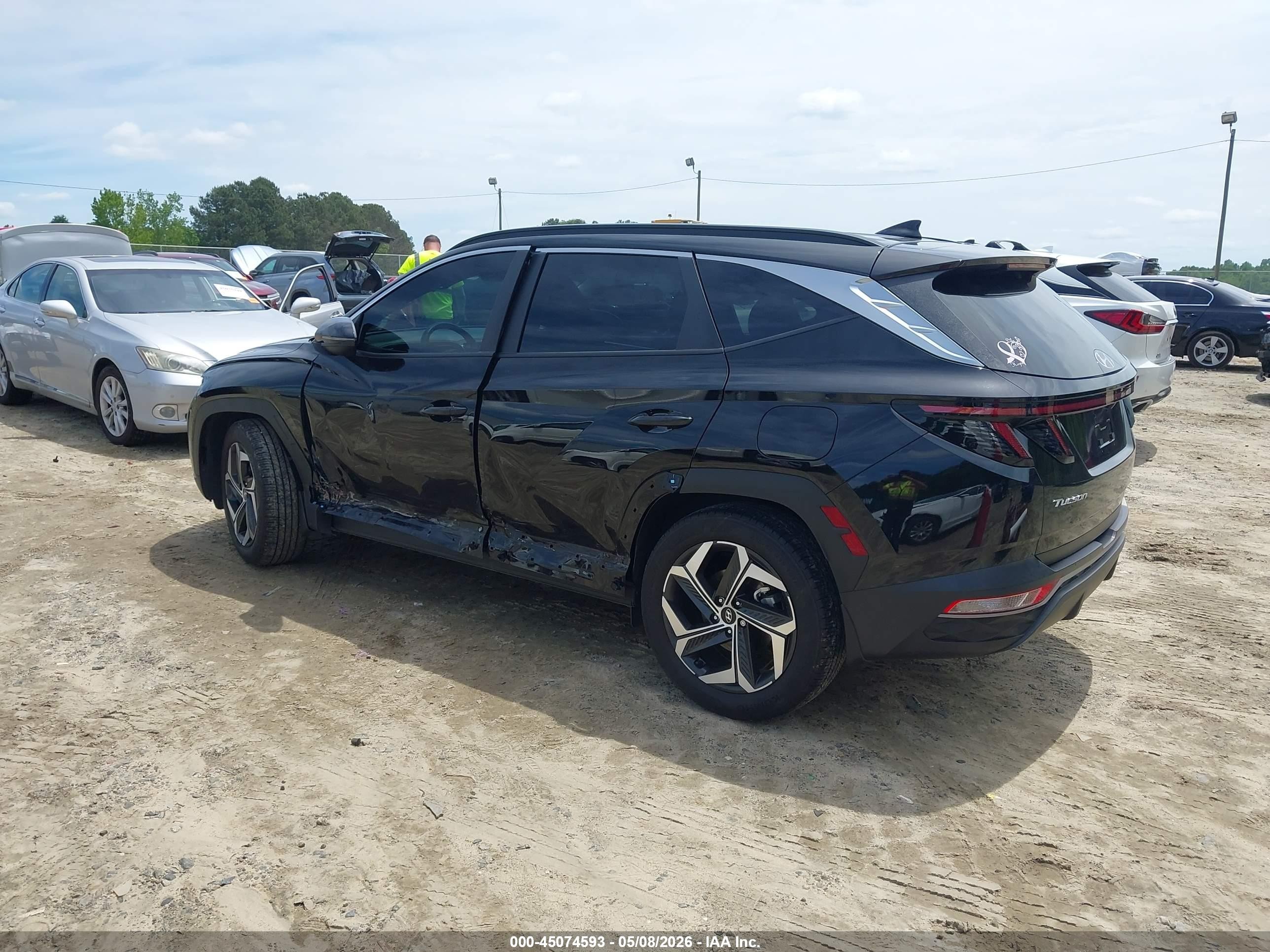 2023 Hyundai Tucson Sel Black vin: 5NMJF3AEXPH213093
