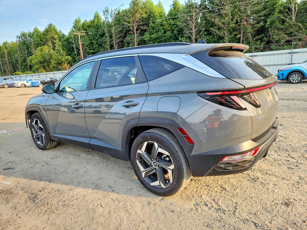 2024 Hyundai Tucson Sel Gray vin: 5NMJF3DE2RH304843