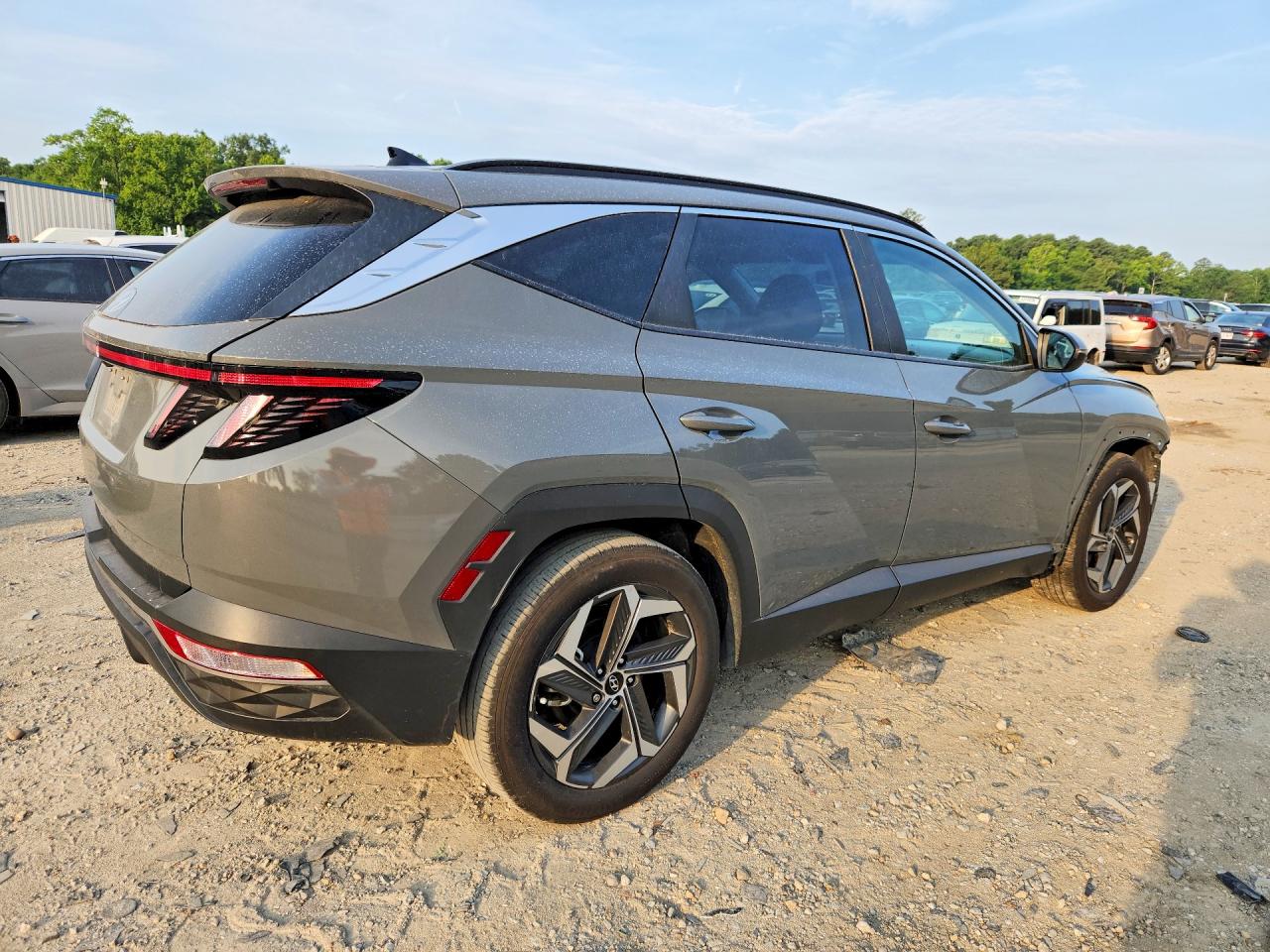 2024 Hyundai Tucson Sel Gray vin: 5NMJF3DE2RH304843