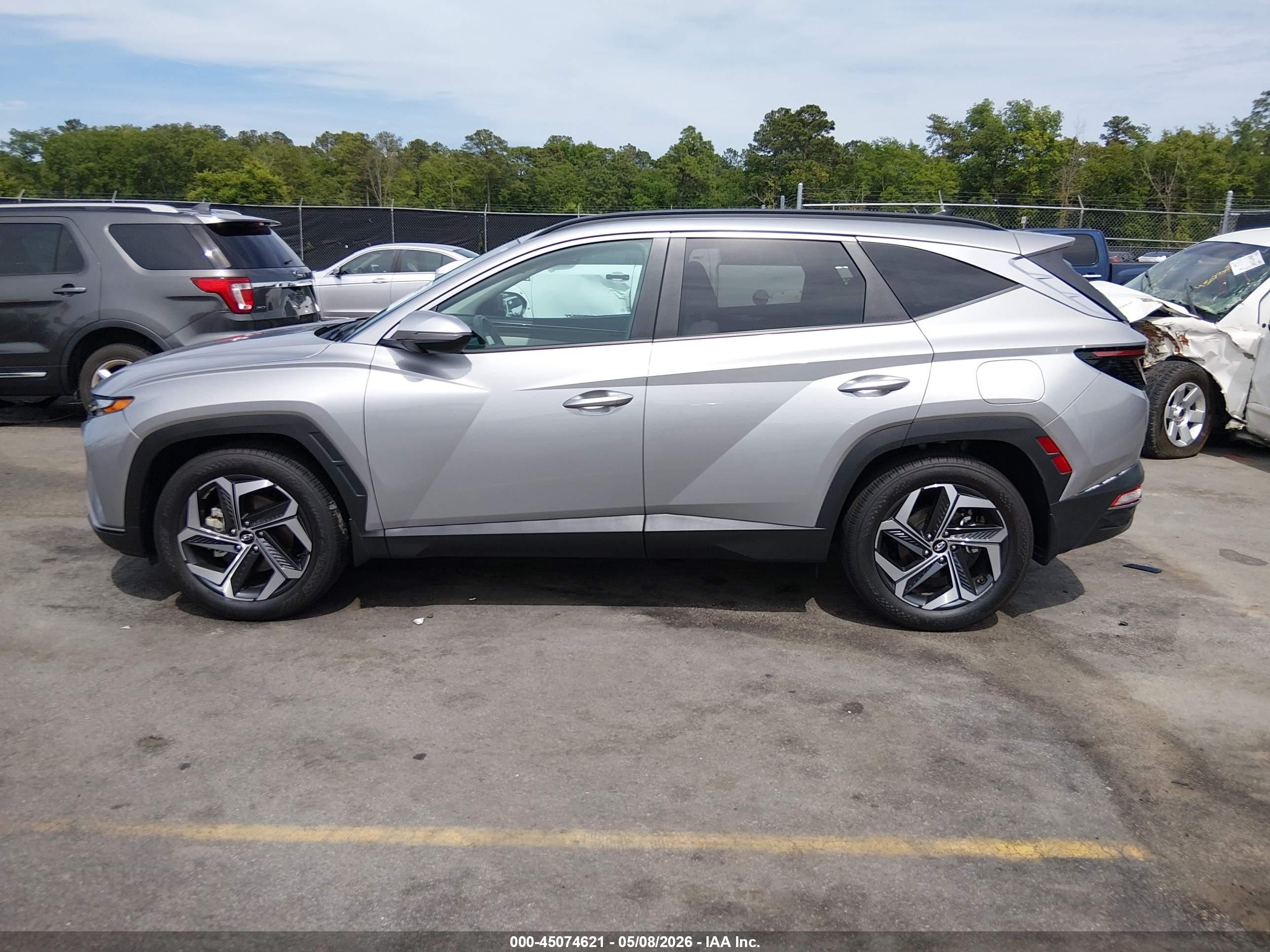 2024 Hyundai Tucson Sel Серый vin: 5NMJF3DE4RH300003