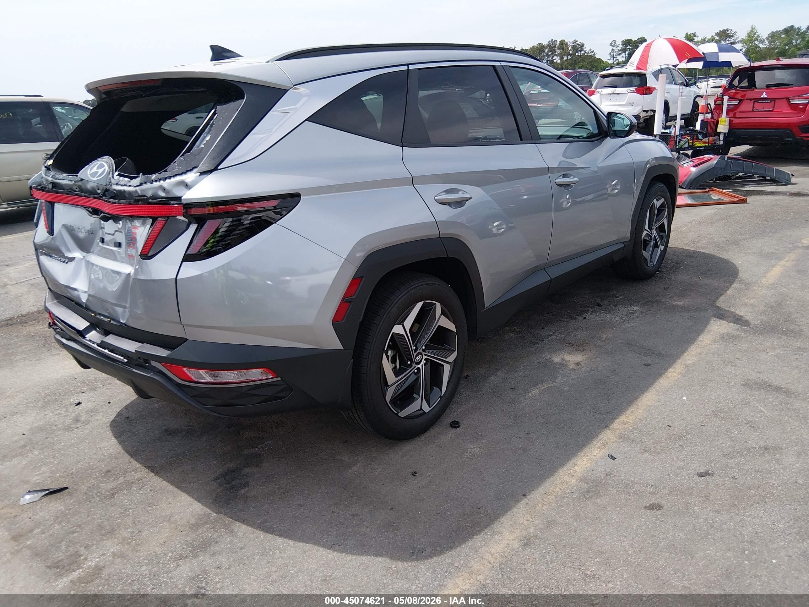 2024 Hyundai Tucson Sel Серый vin: 5NMJF3DE4RH300003