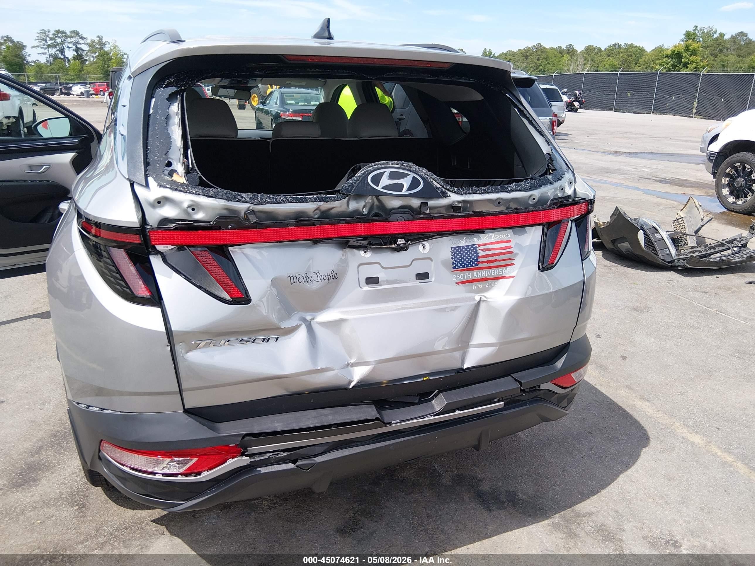 2024 Hyundai Tucson Sel Серый vin: 5NMJF3DE4RH300003