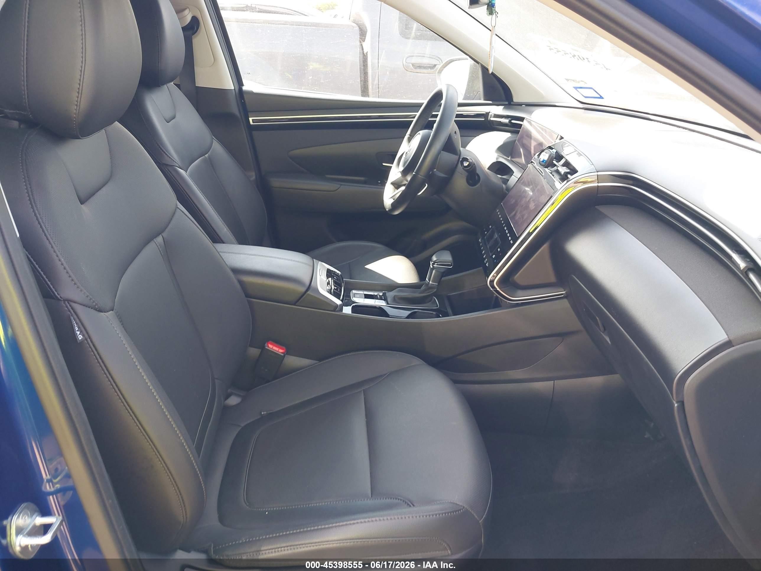 2024 Hyundai Tucson Sel Blue vin: 5NMJF3DE5RH329252