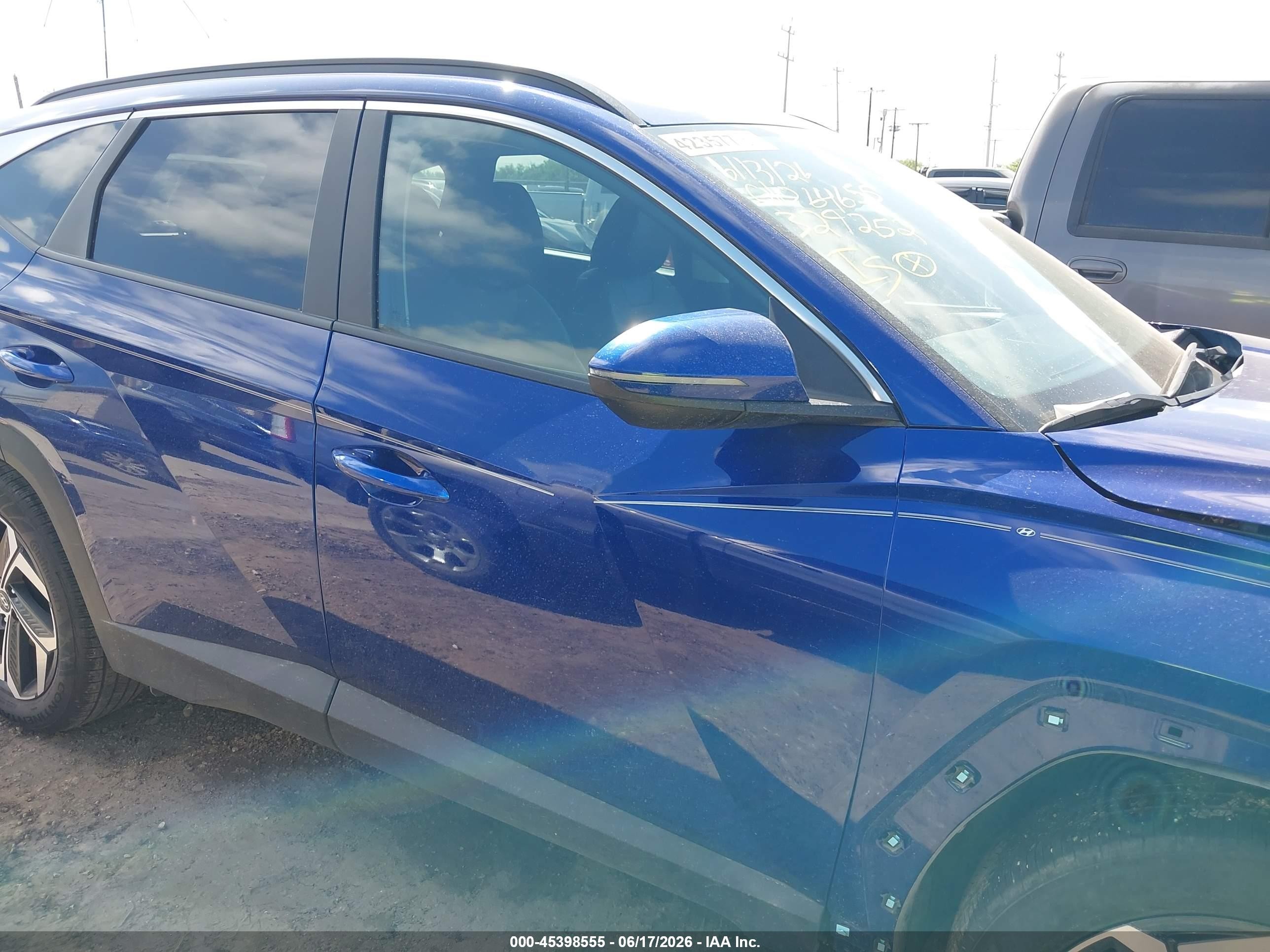 2024 Hyundai Tucson Sel Blue vin: 5NMJF3DE5RH329252