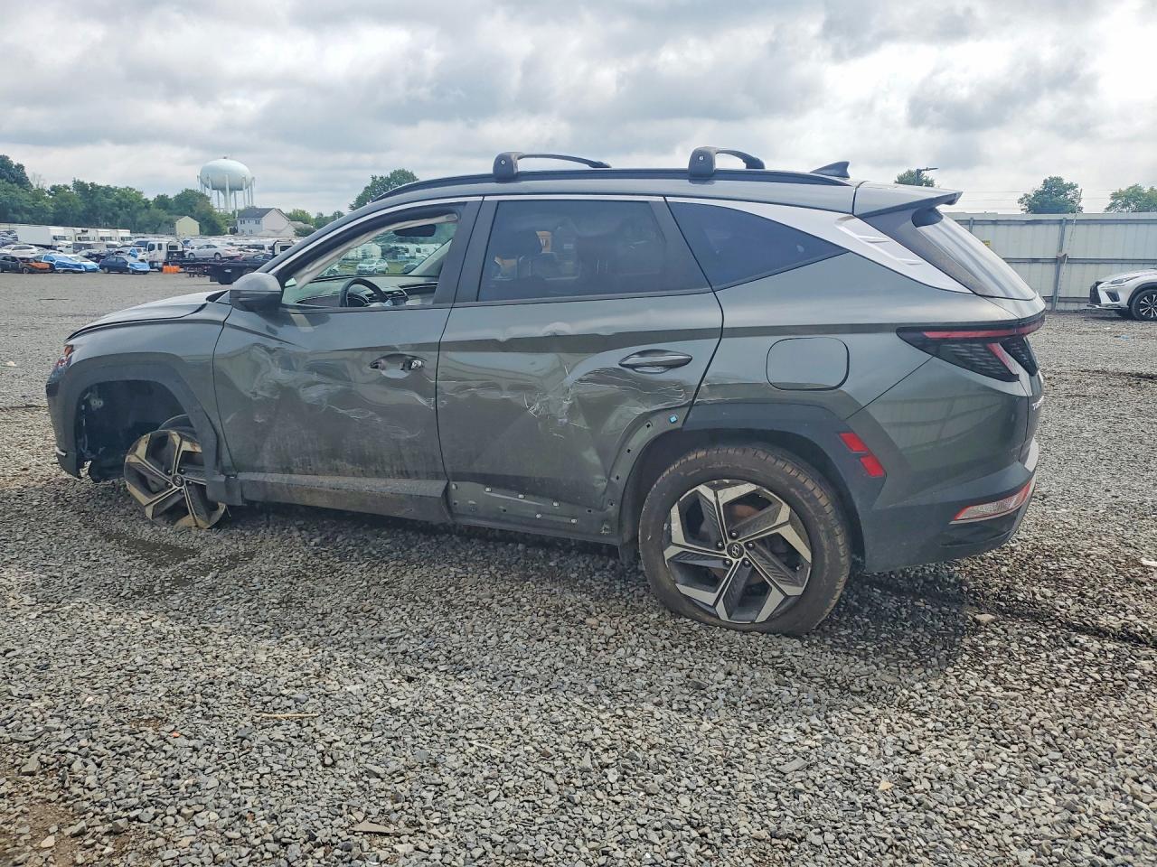 2022 Hyundai Tucson Sel Gray vin: 5NMJFCAE0NH075657