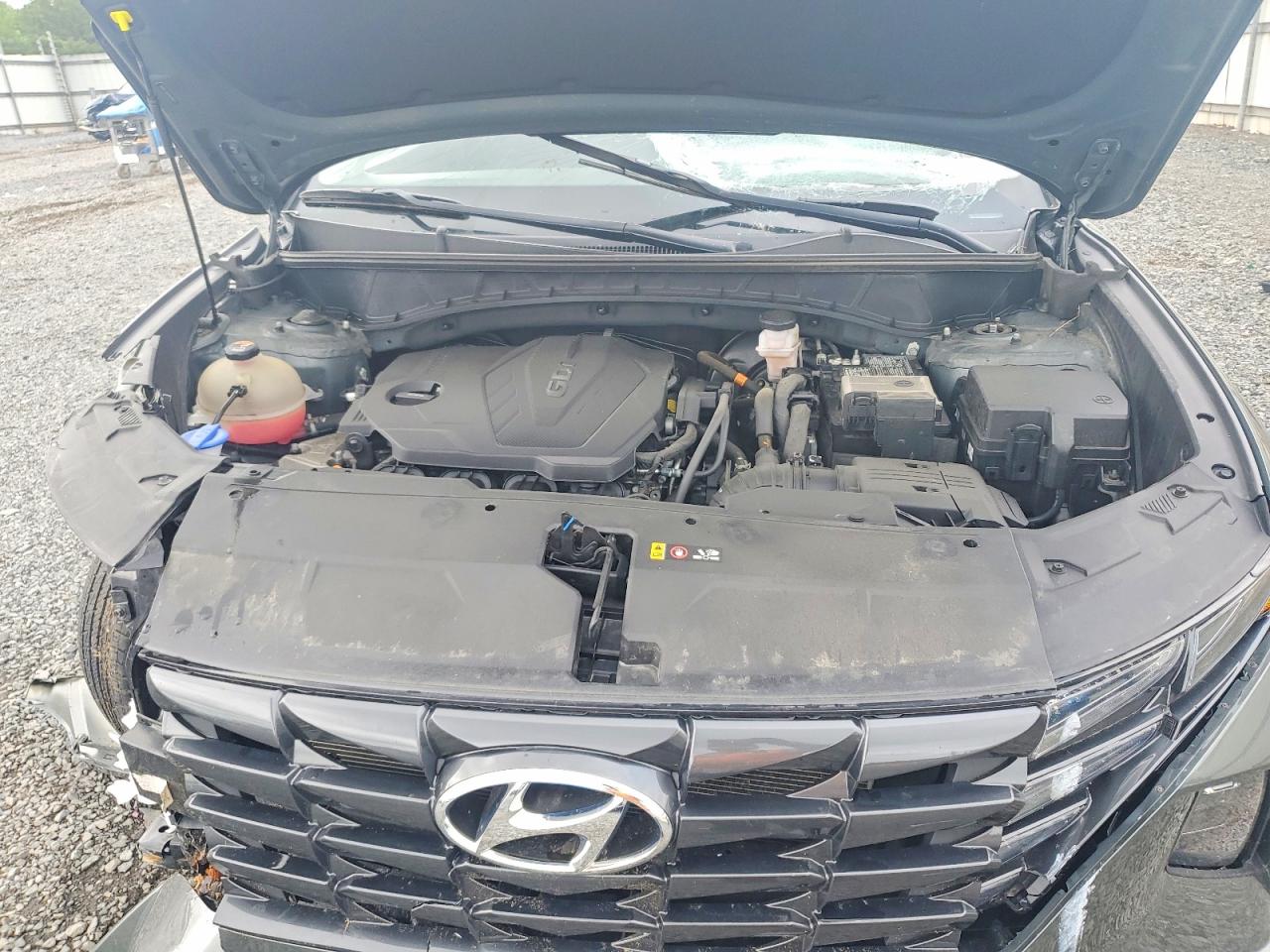 2022 Hyundai Tucson Sel Gray vin: 5NMJFCAE0NH075657