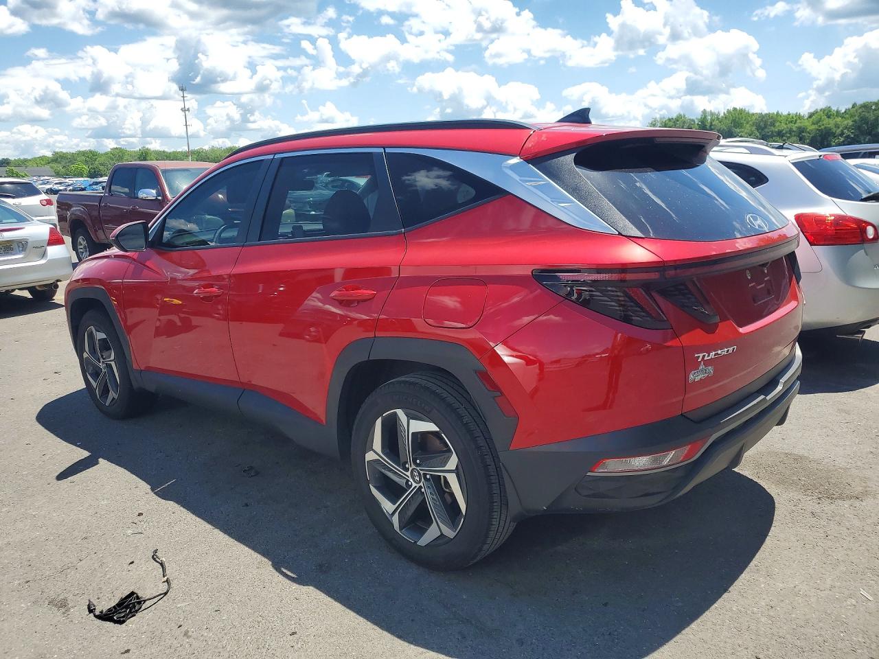 2023 Hyundai Tucson Sel Красный vin: 5NMJFCAE2PH206249
