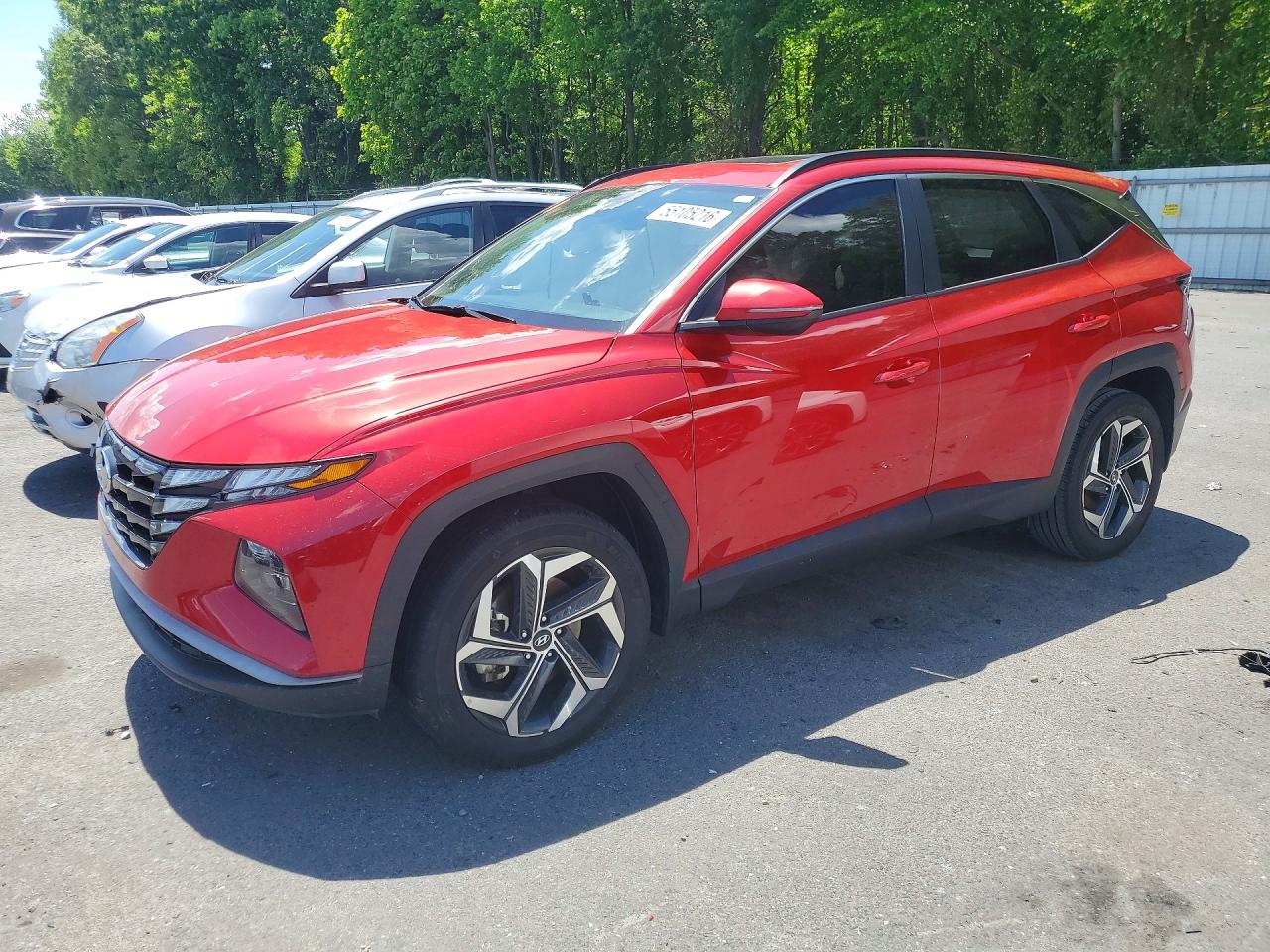 2023 Hyundai Tucson Sel Red vin: 5NMJFCAE2PH206249