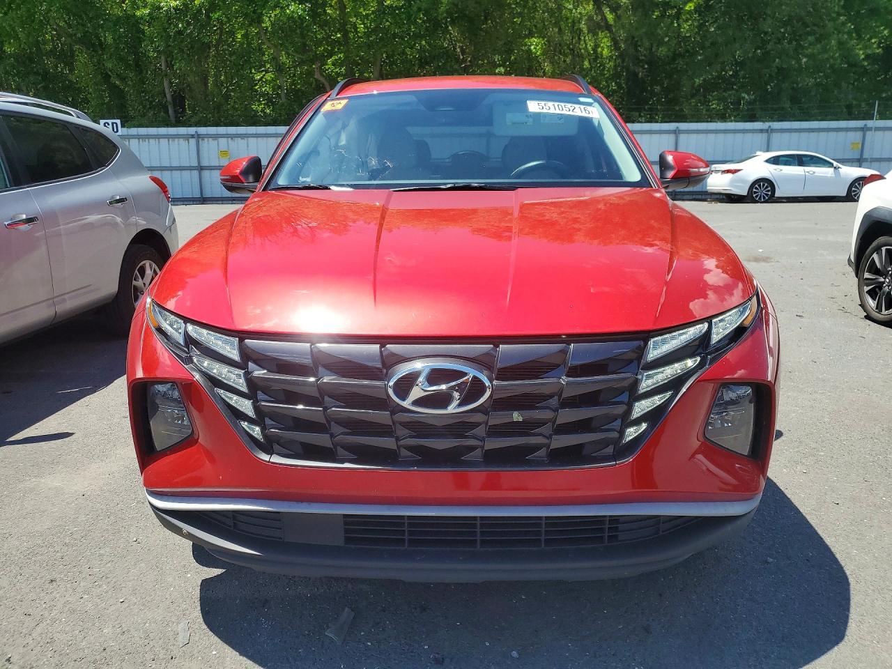 2023 Hyundai Tucson Sel Красный vin: 5NMJFCAE2PH206249