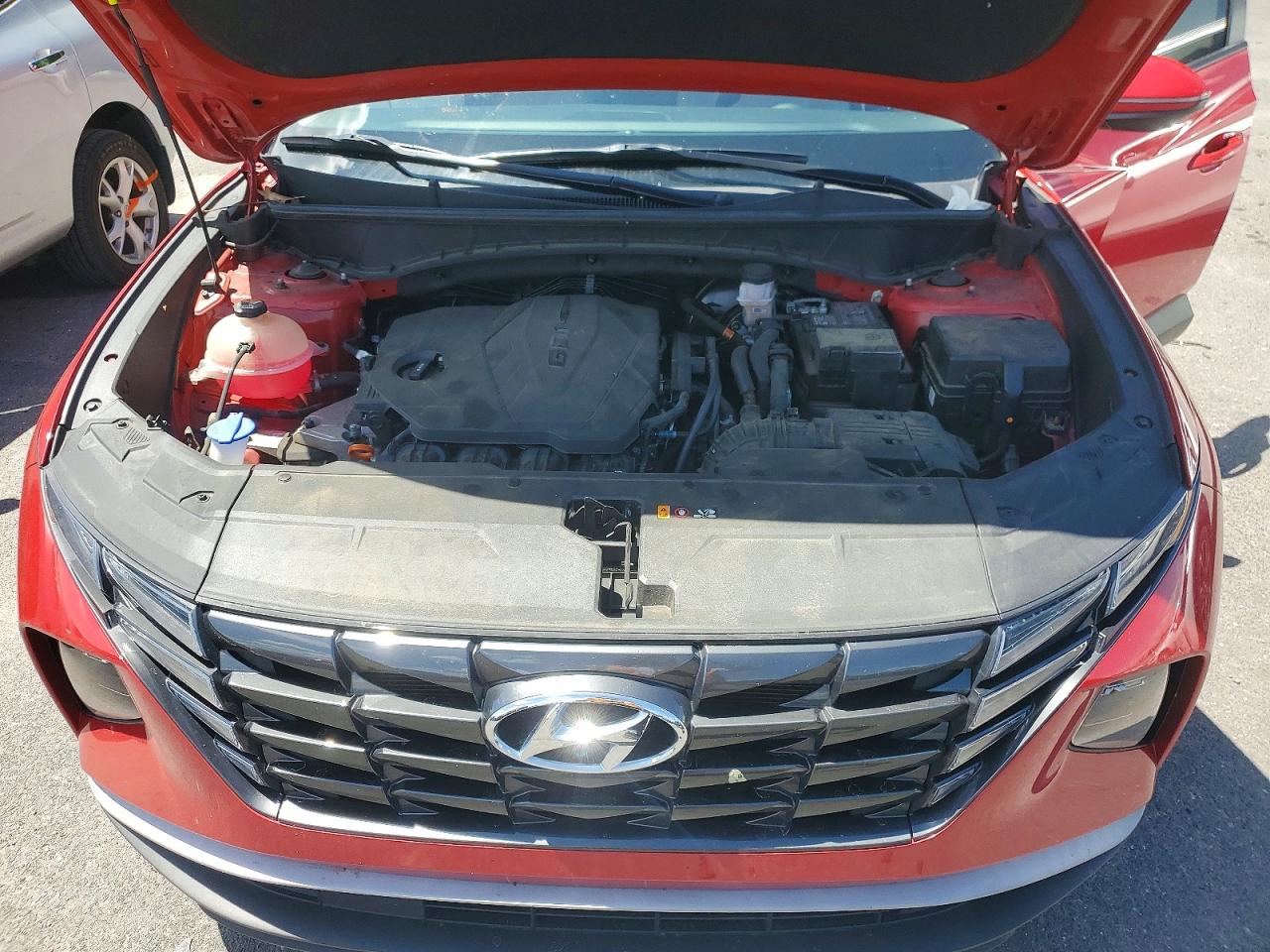 2023 Hyundai Tucson Sel Красный vin: 5NMJFCAE2PH206249