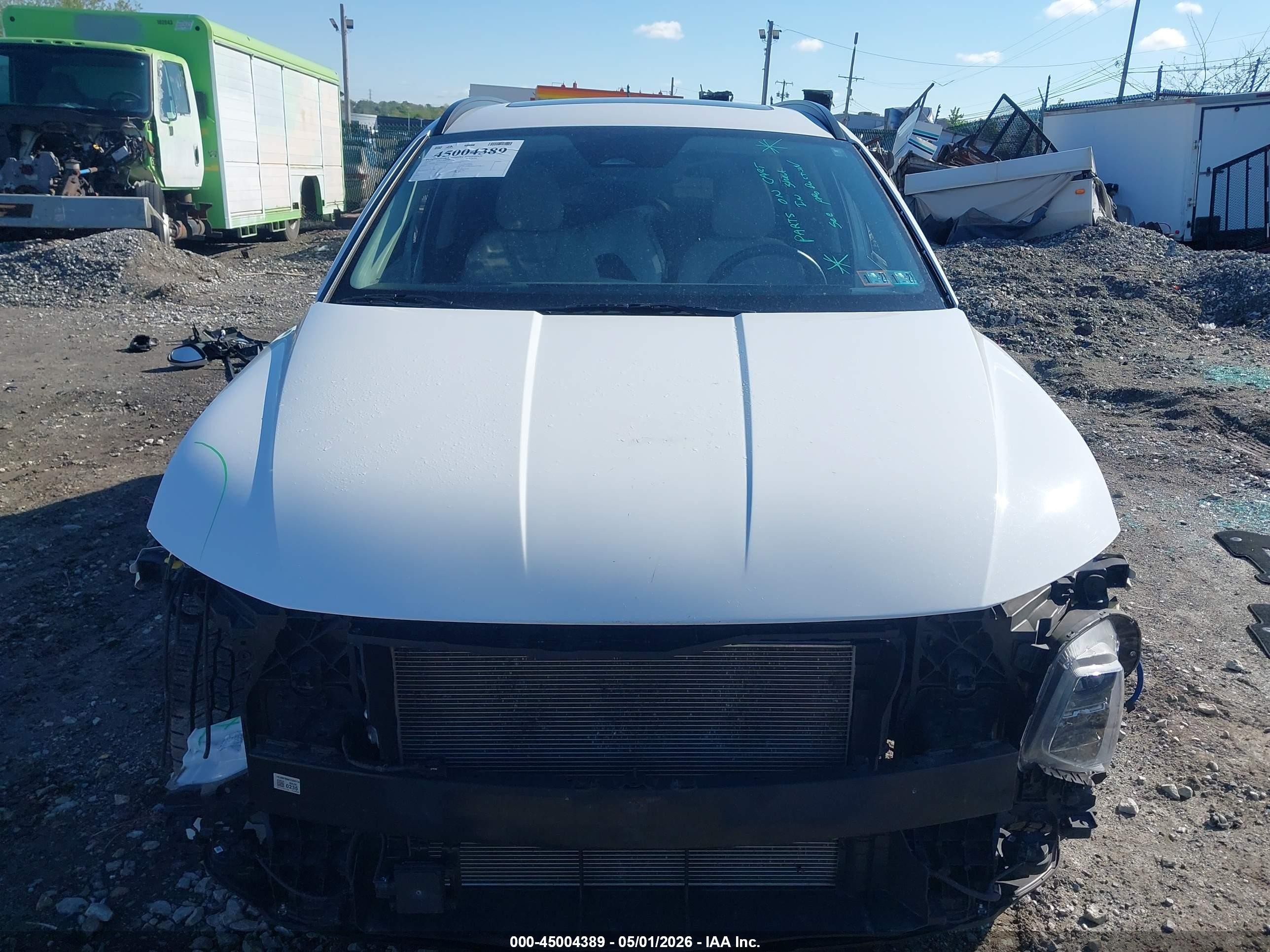 2023 Hyundai Tucson Sel White vin: 5NMJFCAE3PH190157
