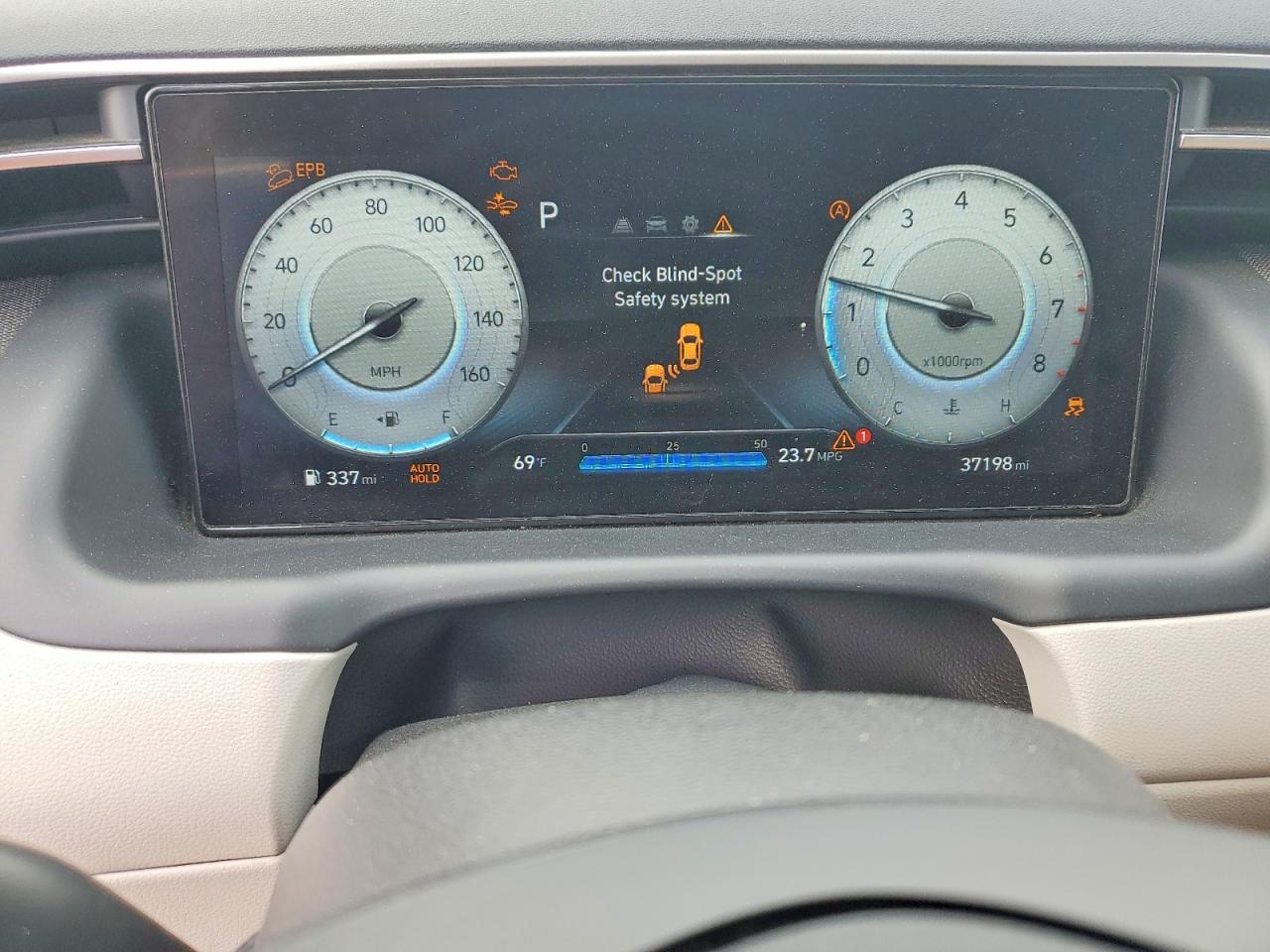 2023 Hyundai Tucson Sel Blue vin: 5NMJFCAE4PH174341