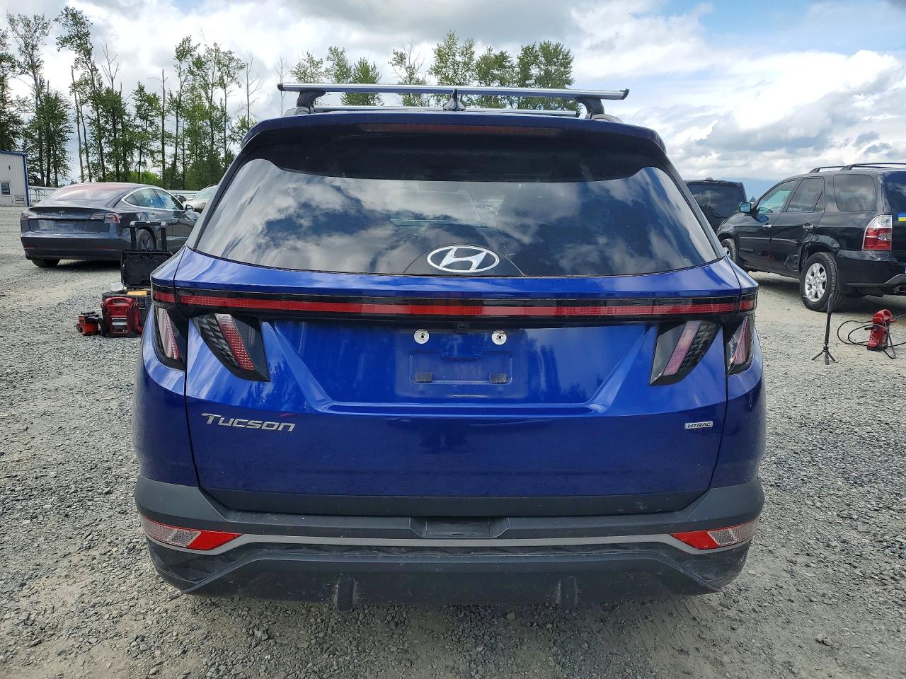 2023 Hyundai Tucson Sel Blue vin: 5NMJFCAE4PH174341