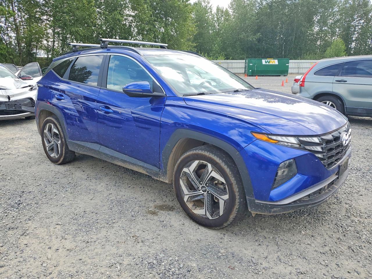 2023 Hyundai Tucson Sel Blue vin: 5NMJFCAE4PH174341