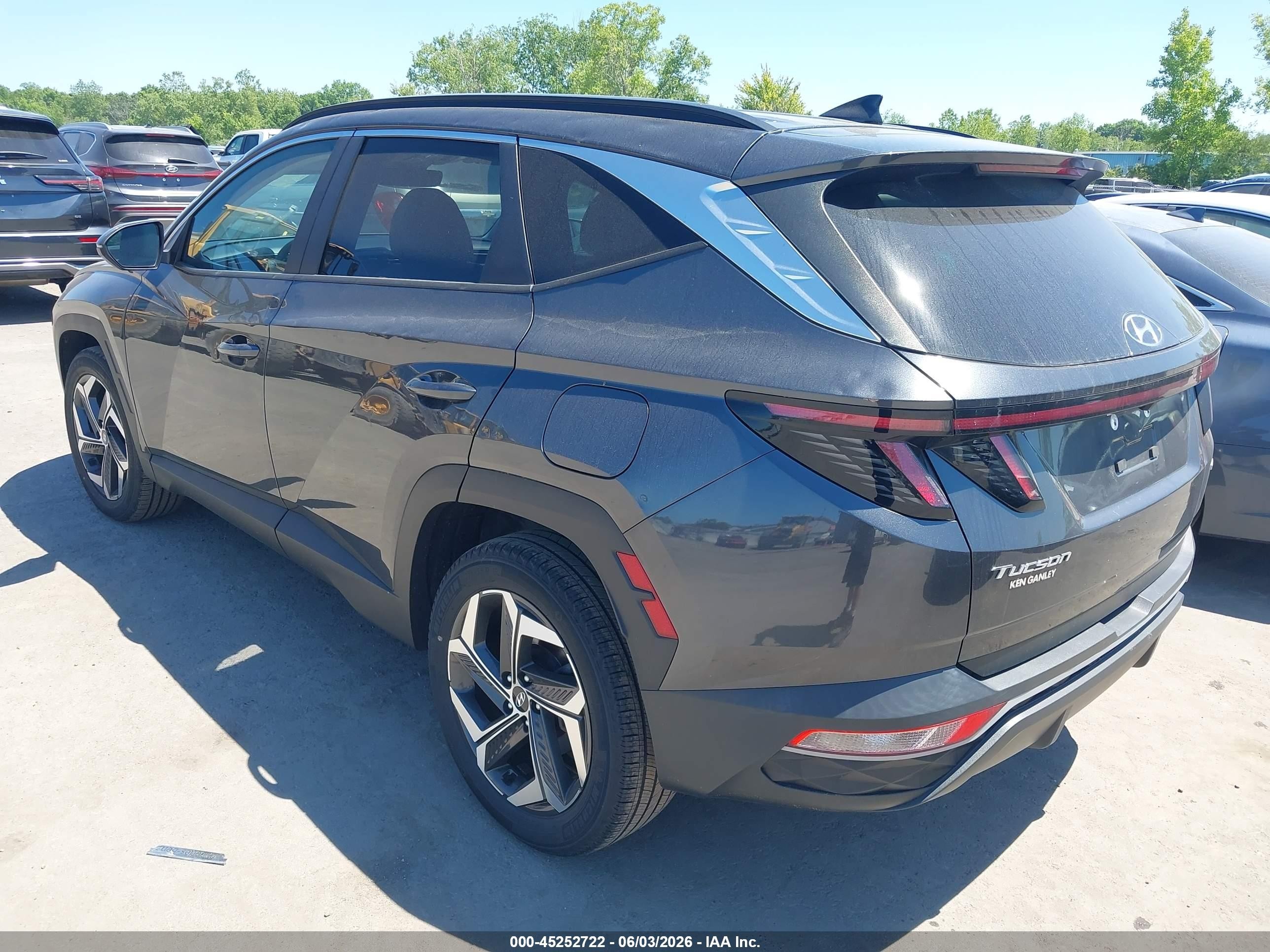 2023 Hyundai Tucson Sel Gray vin: 5NMJFCAE5PH178723