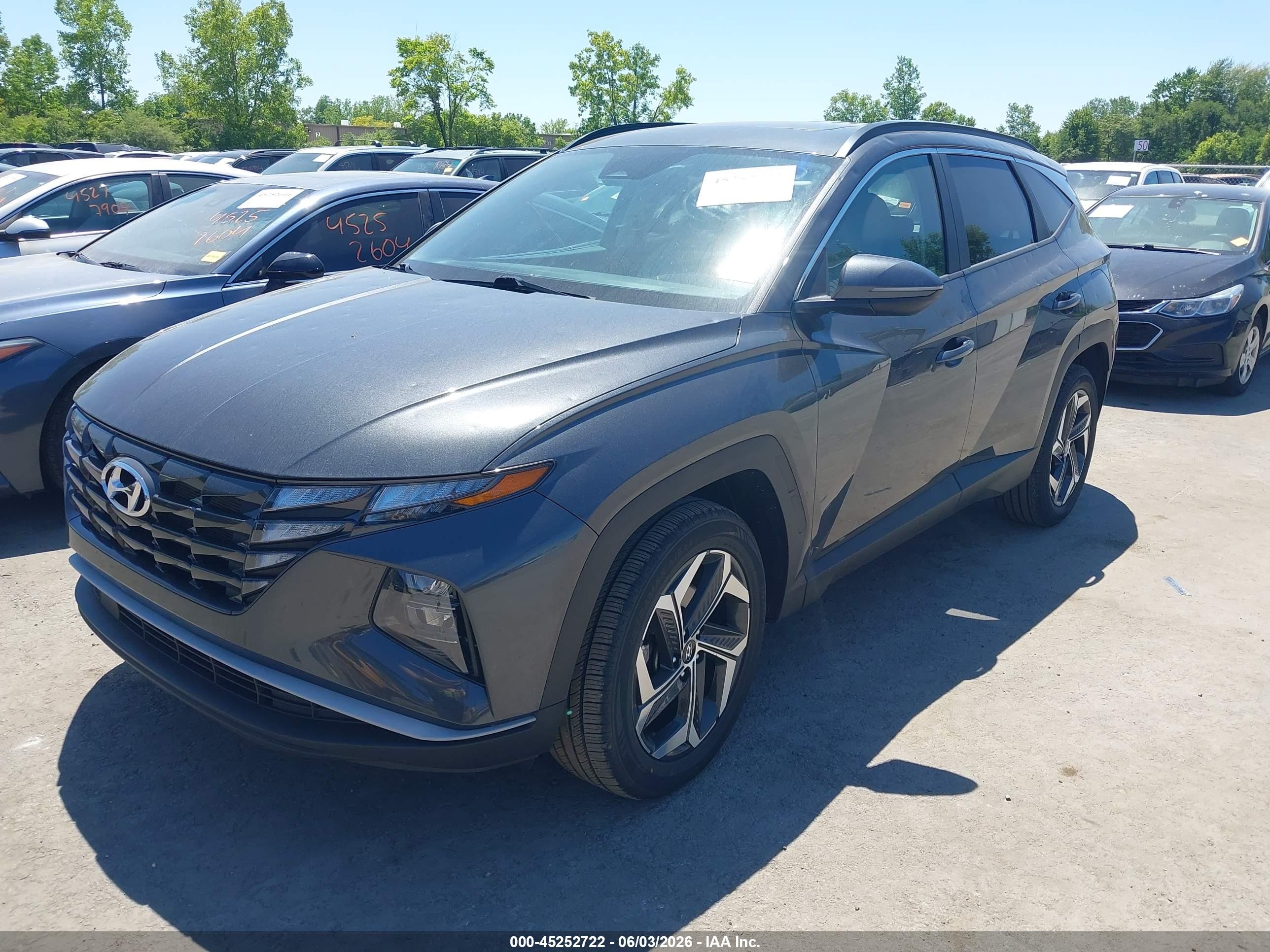 2023 Hyundai Tucson Sel Gray vin: 5NMJFCAE5PH178723