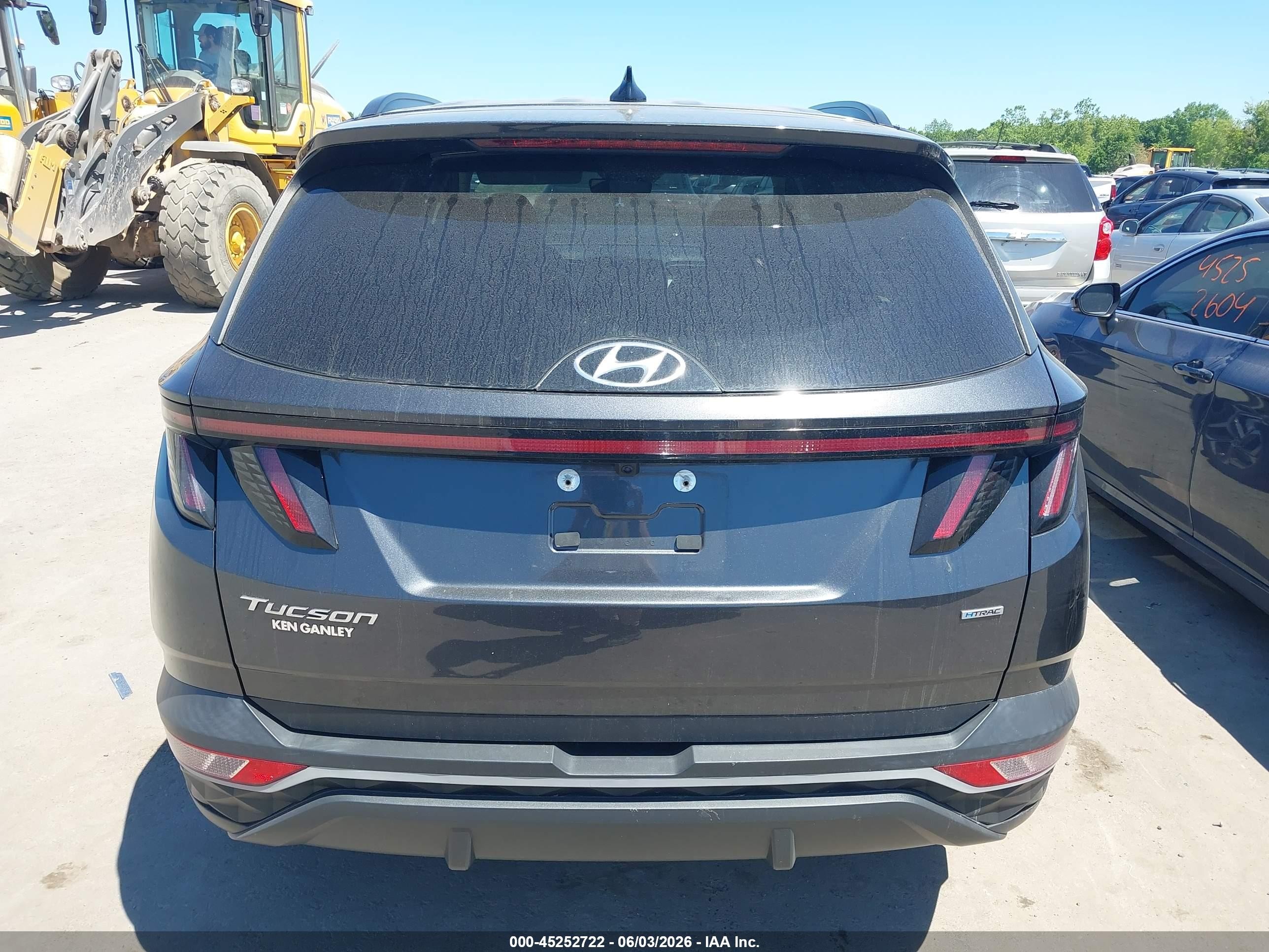 2023 Hyundai Tucson Sel Gray vin: 5NMJFCAE5PH178723