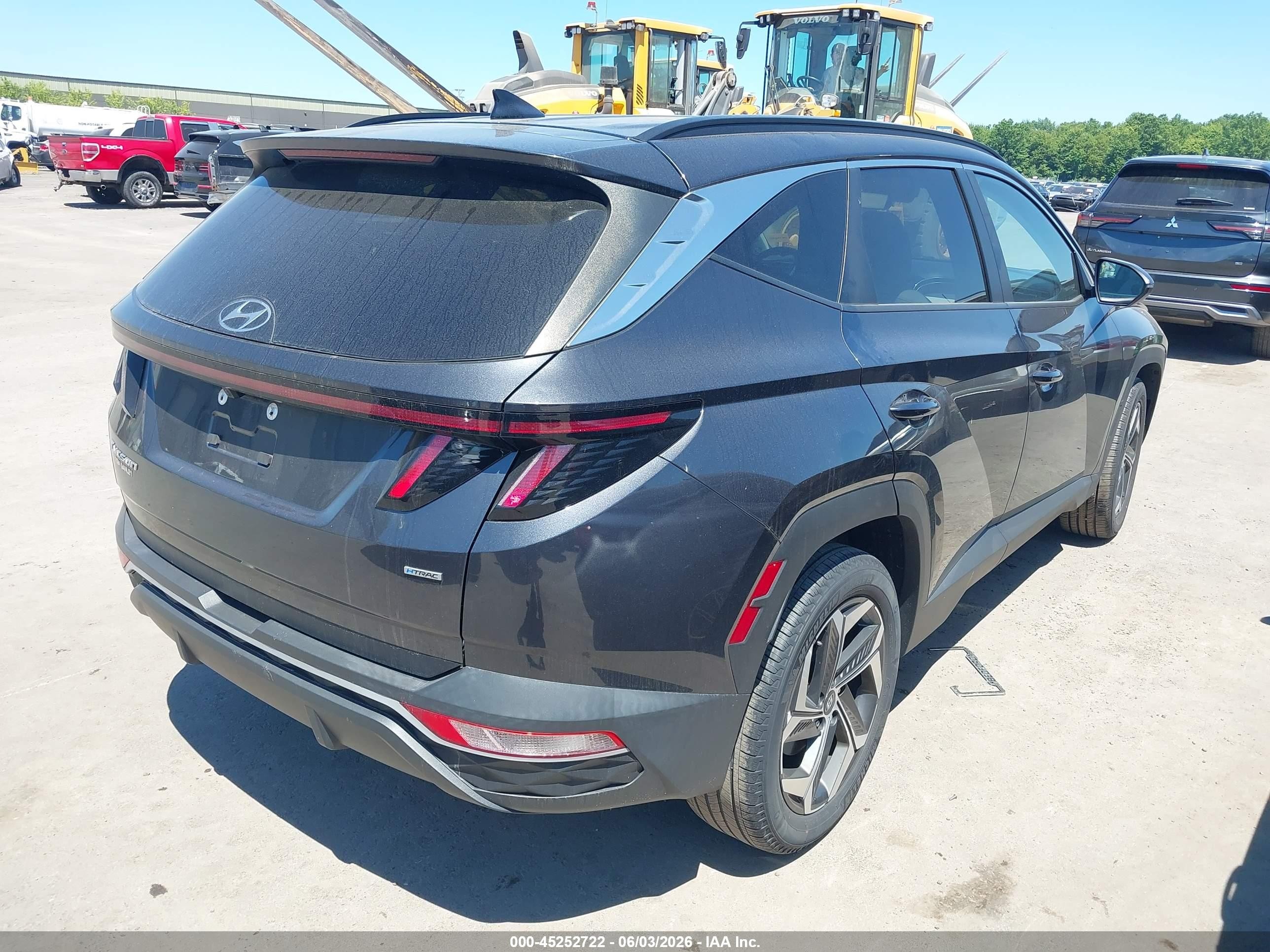 2023 Hyundai Tucson Sel Gray vin: 5NMJFCAE5PH178723