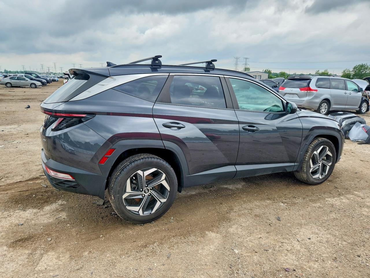 2022 Hyundai Tucson Sel Charcoal vin: 5NMJFCAE8NH049999