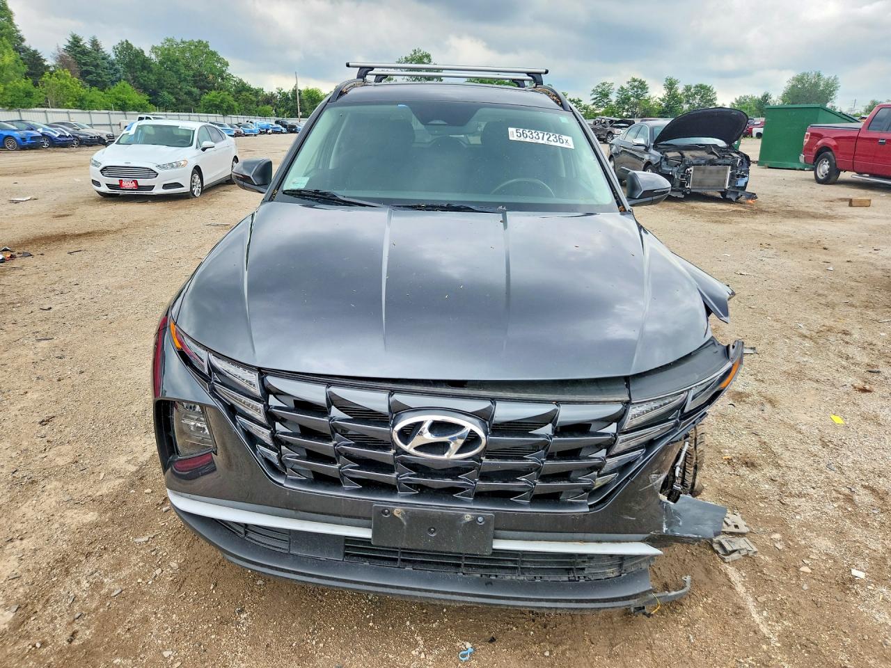 2022 Hyundai Tucson Sel Charcoal vin: 5NMJFCAE8NH049999