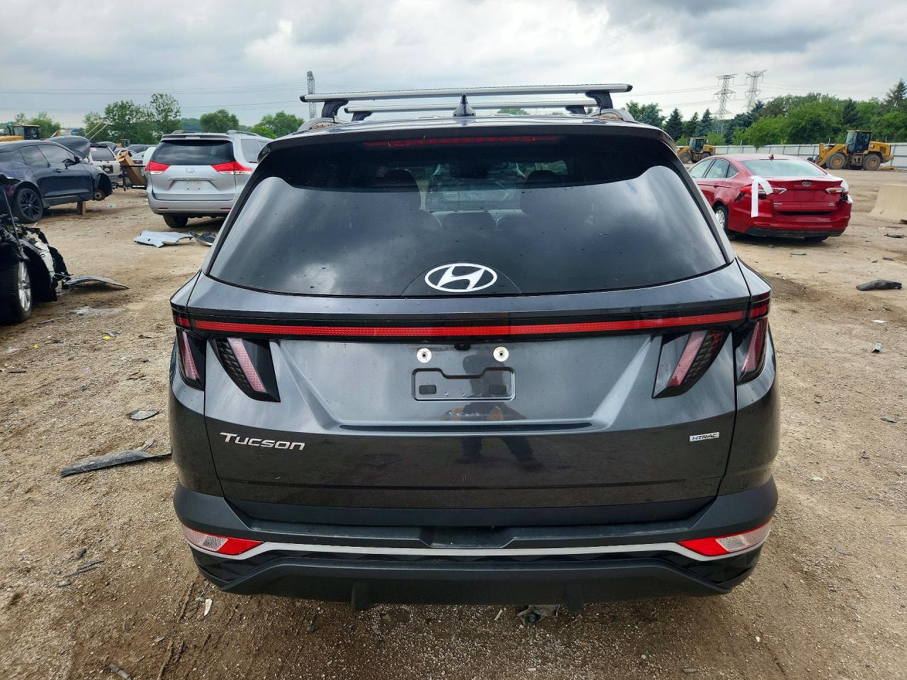 2022 Hyundai Tucson Sel Charcoal vin: 5NMJFCAE8NH049999