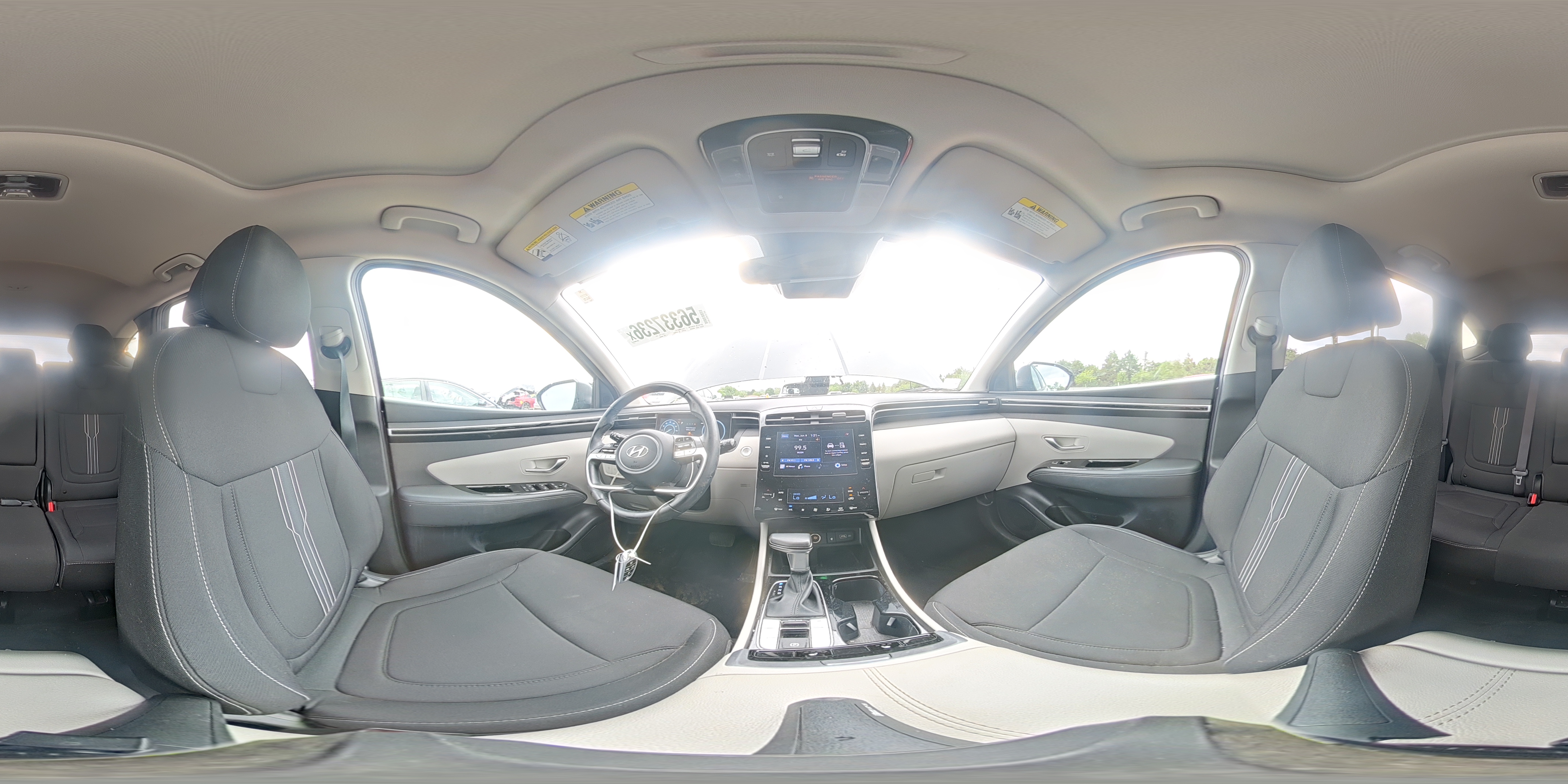 2022 Hyundai Tucson Sel Charcoal vin: 5NMJFCAE8NH049999