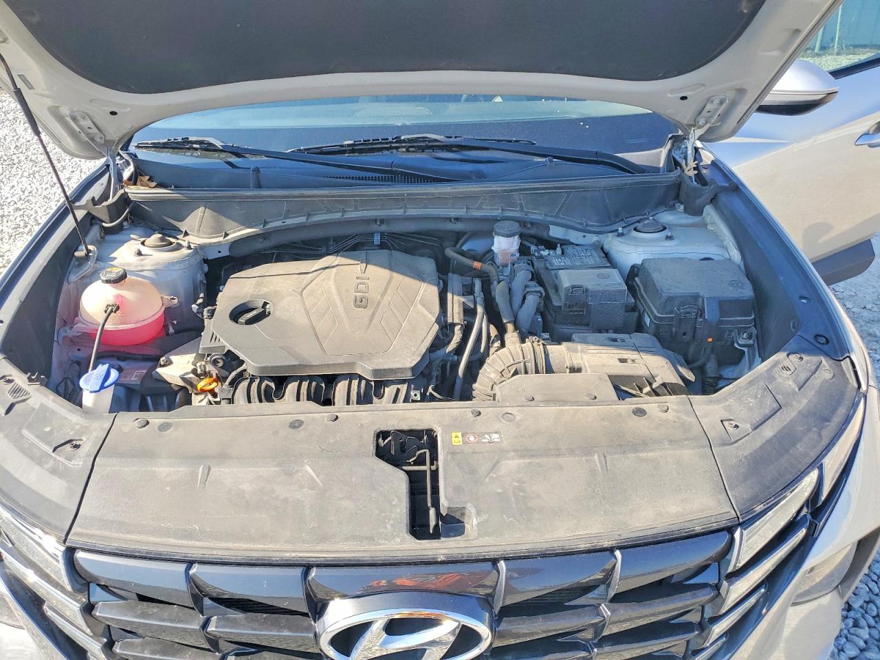2022 Hyundai Tucson Sel Silver vin: 5NMJFCAE8NH115788