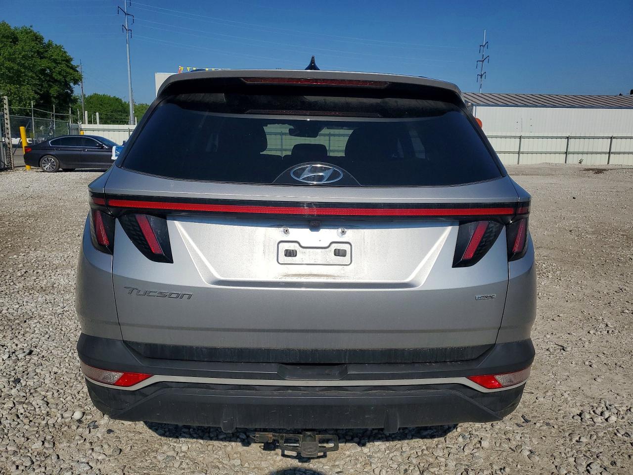 2022 Hyundai Tucson Sel Silver vin: 5NMJFCAE8NH115788