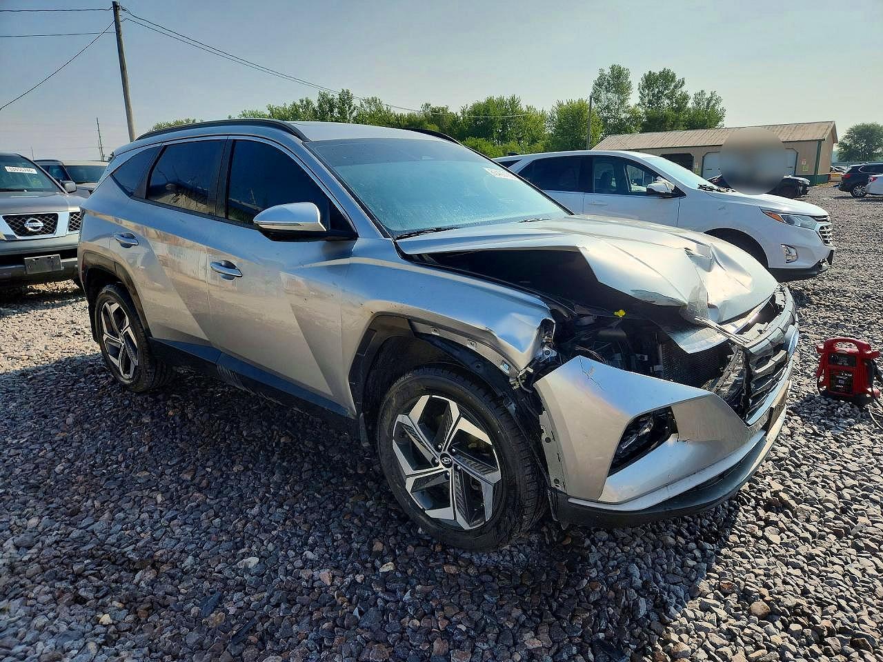 2022 Hyundai Tucson Sel Silver vin: 5NMJFCAE9NH004117