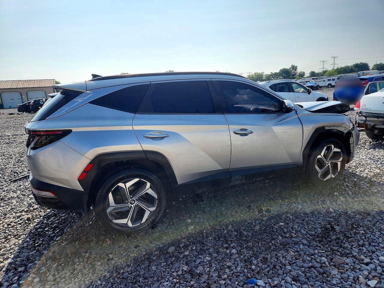 2022 Hyundai Tucson Sel Silver vin: 5NMJFCAE9NH004117