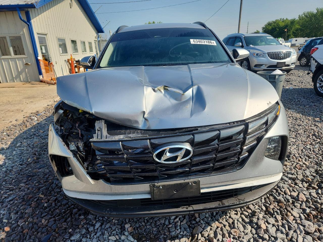 2022 Hyundai Tucson Sel Silver vin: 5NMJFCAE9NH004117