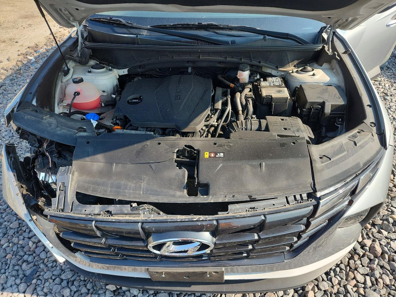 2022 Hyundai Tucson Sel Silver vin: 5NMJFCAE9NH004117