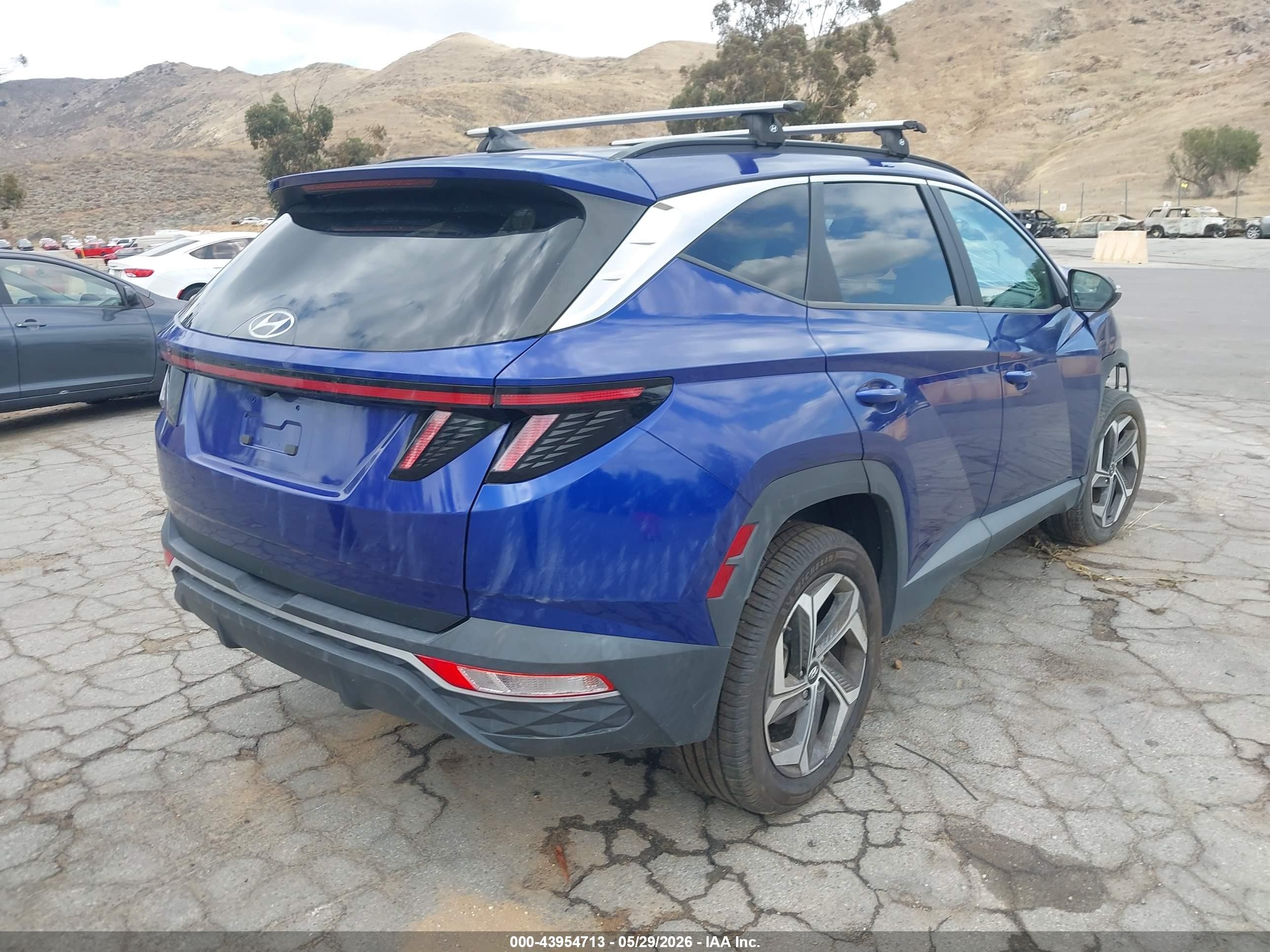 2022 Hyundai Tucson Sel Blue vin: 5NMJFCAE9NH046836