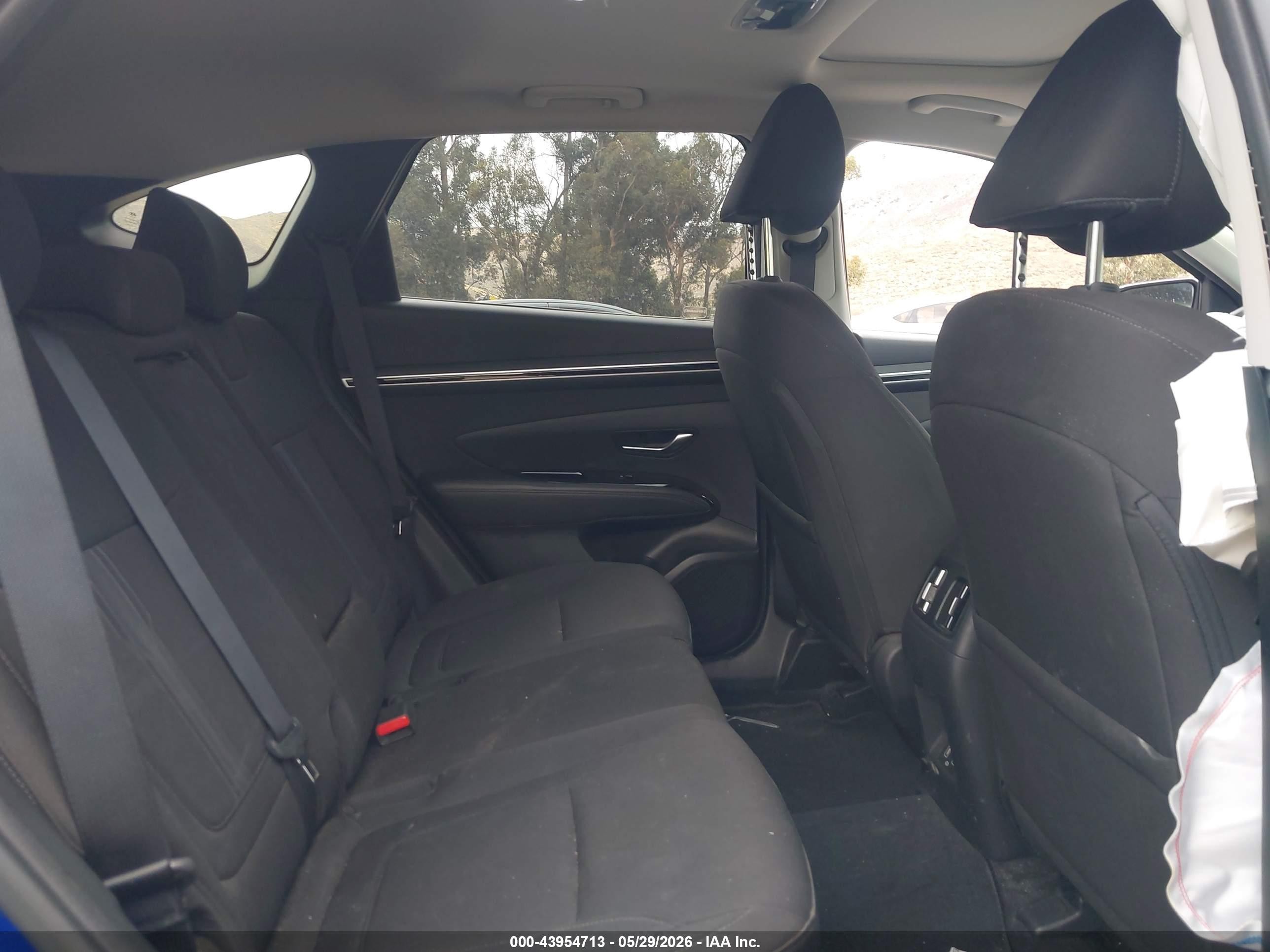 2022 Hyundai Tucson Sel Blue vin: 5NMJFCAE9NH046836