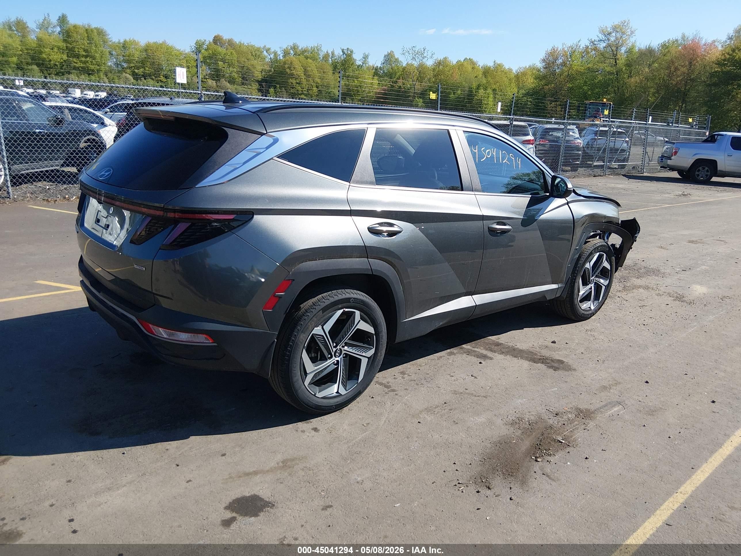 2023 Hyundai Tucson Sel Серый vin: 5NMJFCAEXPH244635