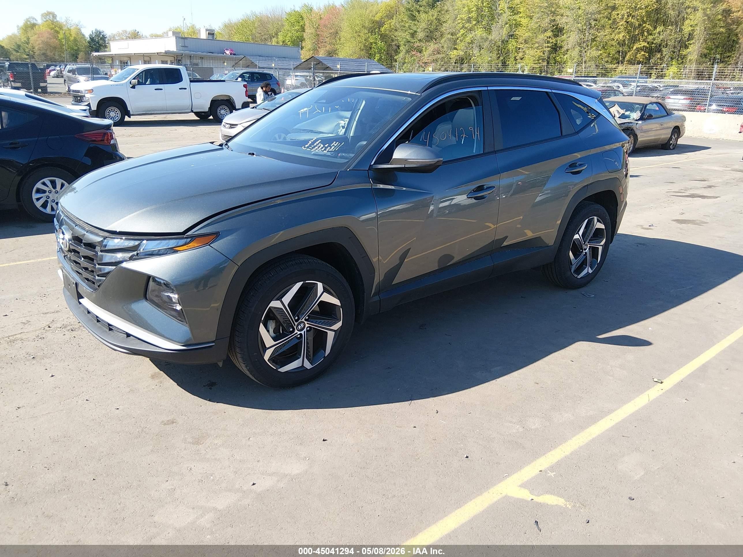2023 Hyundai Tucson Sel Серый vin: 5NMJFCAEXPH244635