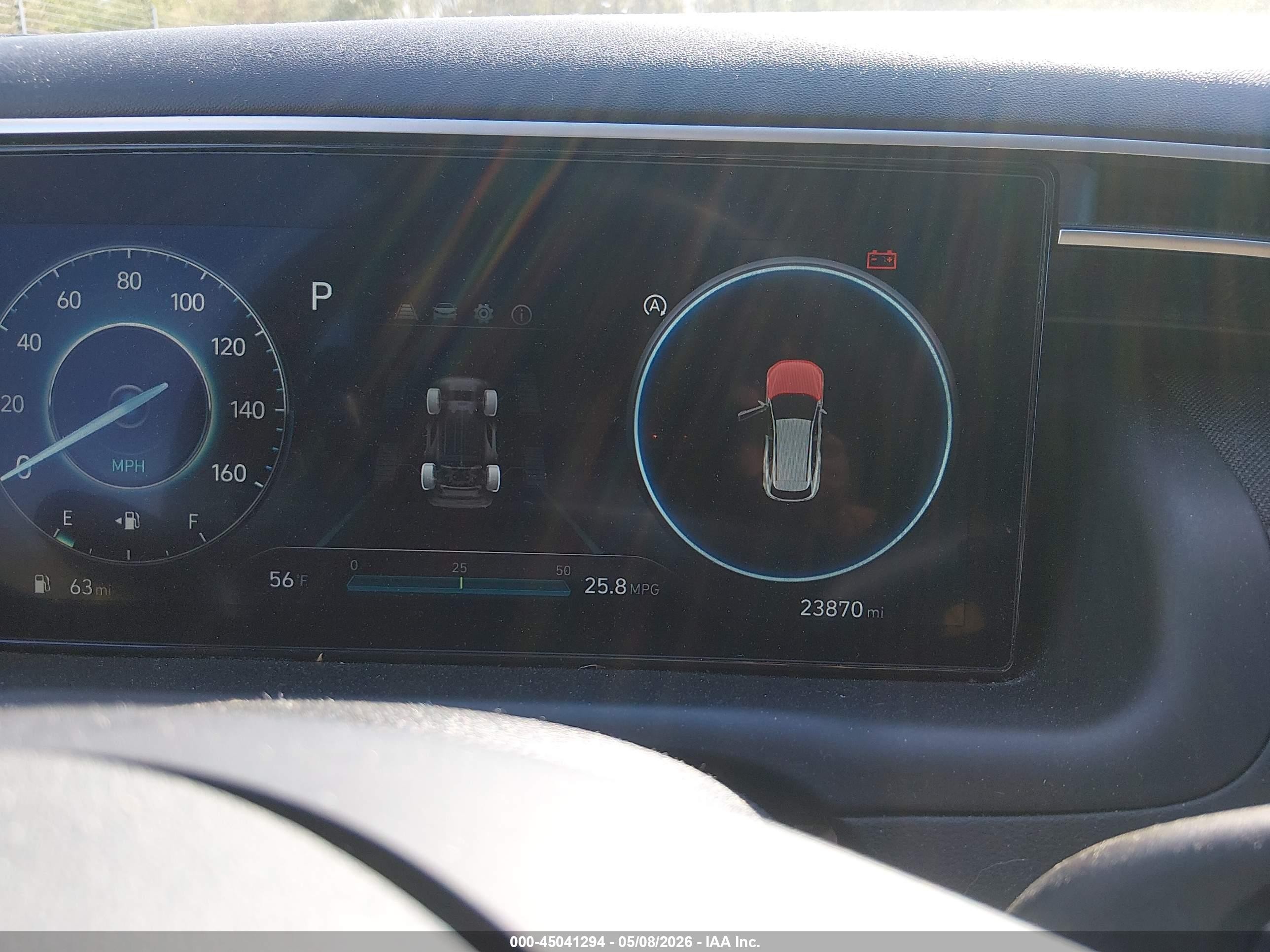 2023 Hyundai Tucson Sel Серый vin: 5NMJFCAEXPH244635