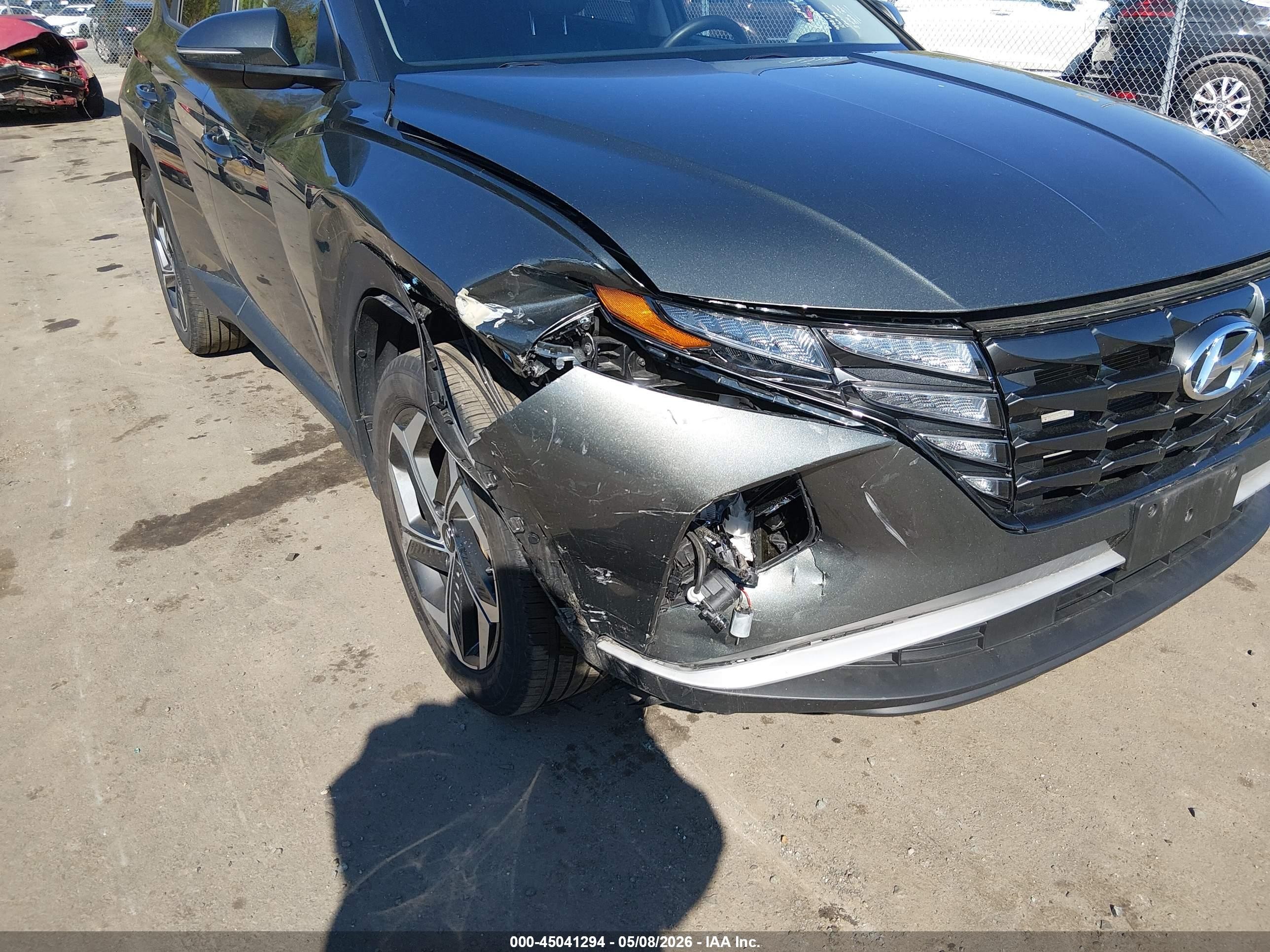 2023 Hyundai Tucson Sel Серый vin: 5NMJFCAEXPH244635