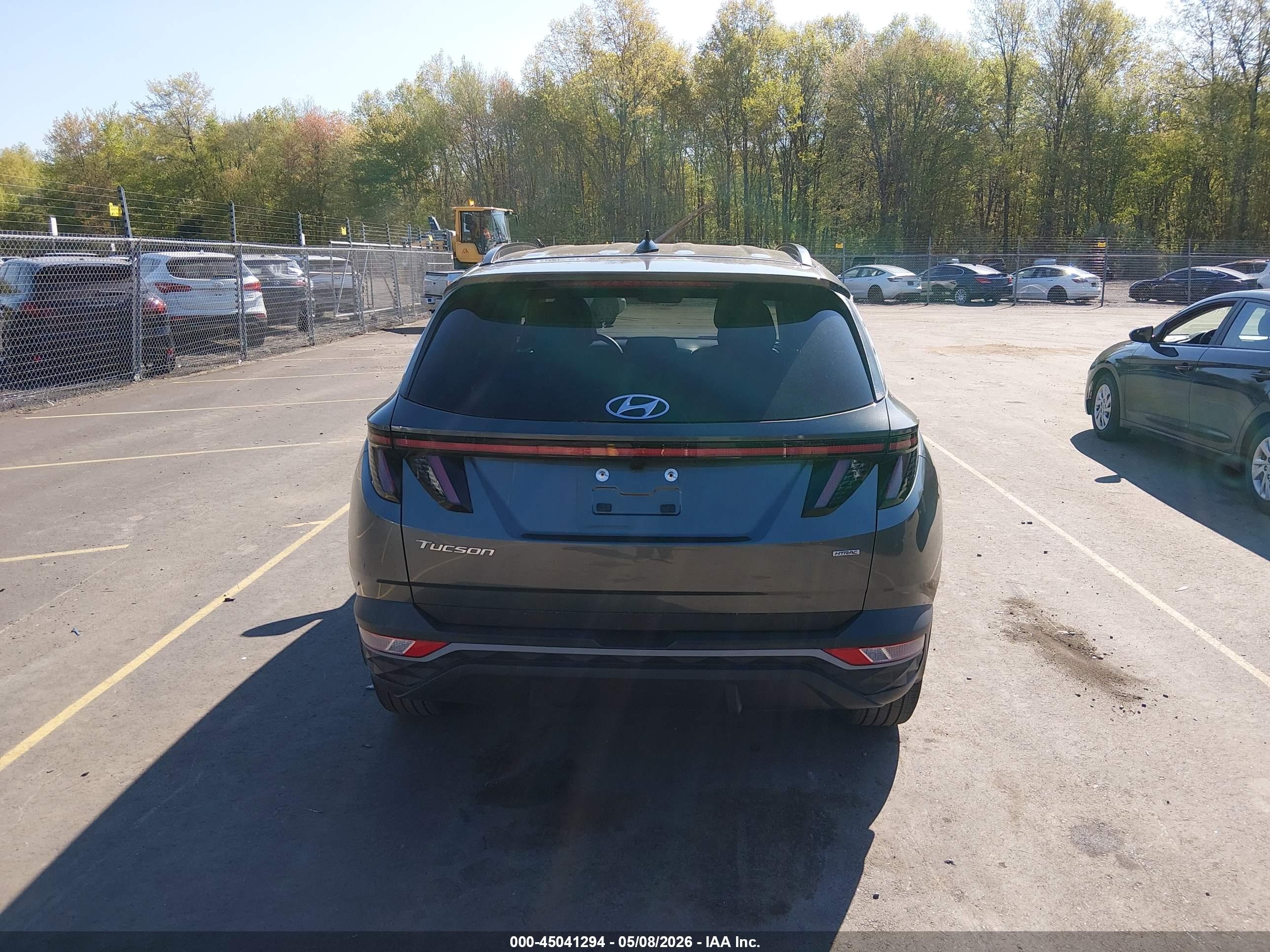 2023 Hyundai Tucson Sel Серый vin: 5NMJFCAEXPH244635