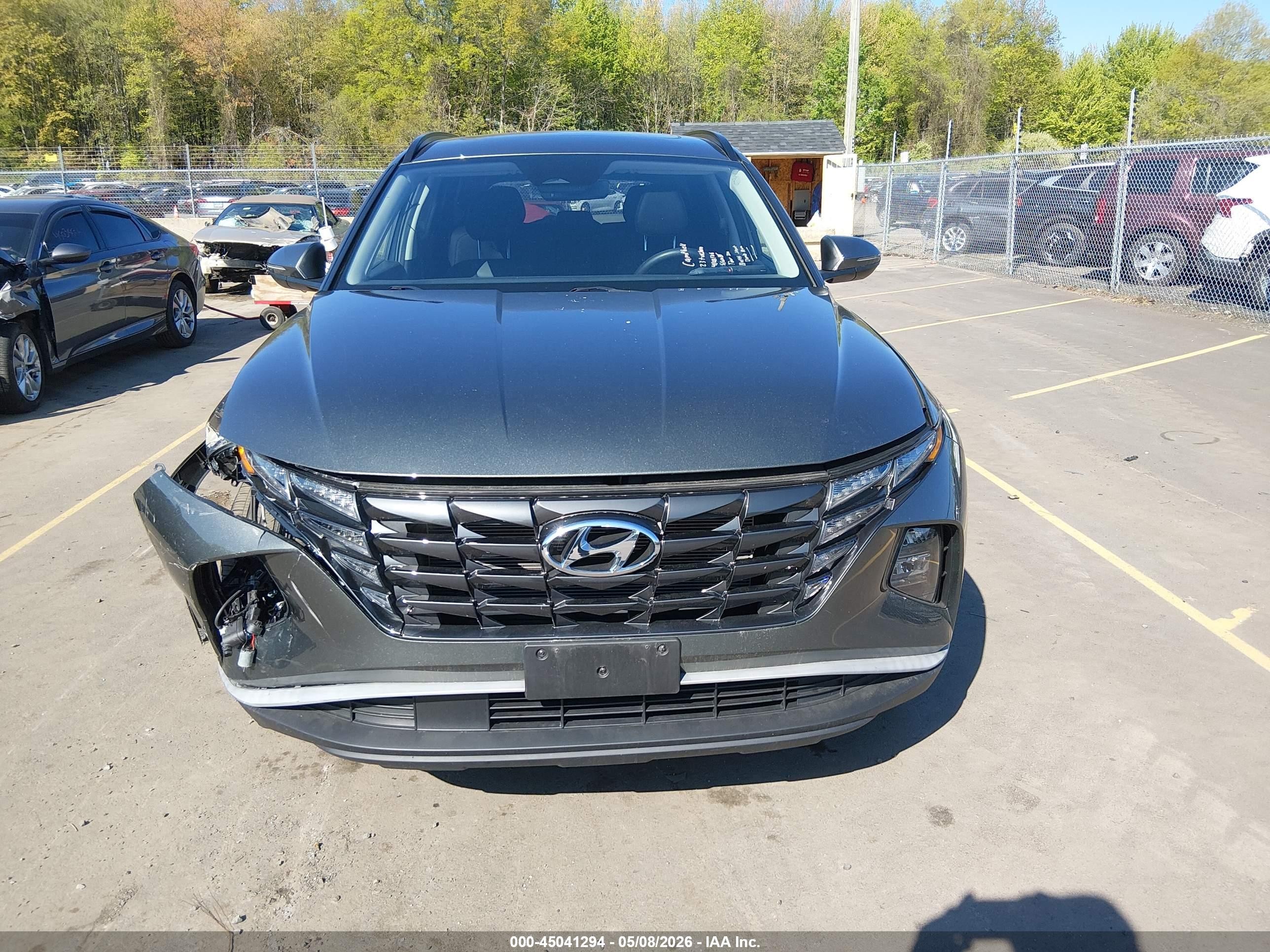 2023 Hyundai Tucson Sel Серый vin: 5NMJFCAEXPH244635