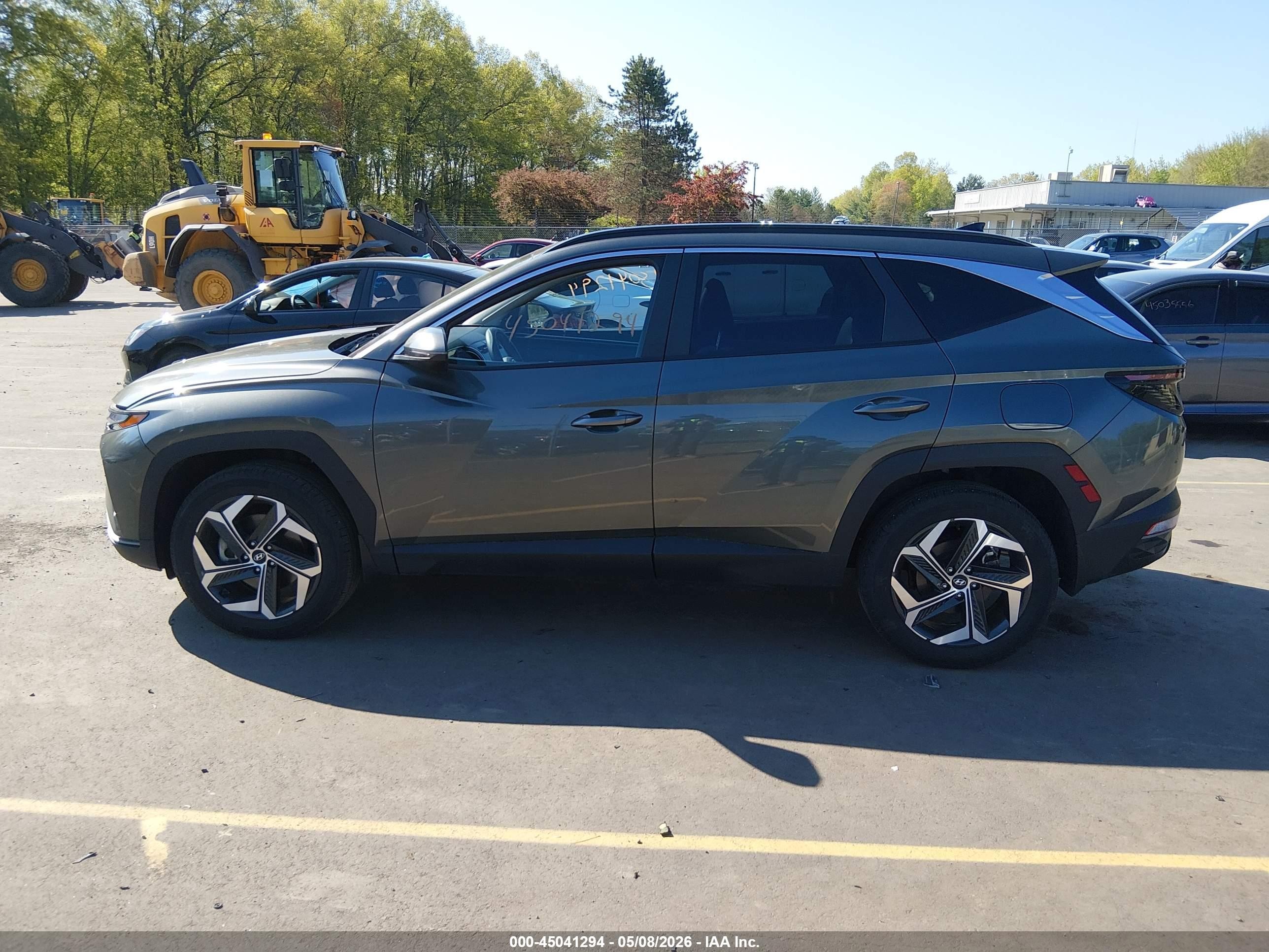 2023 Hyundai Tucson Sel Серый vin: 5NMJFCAEXPH244635