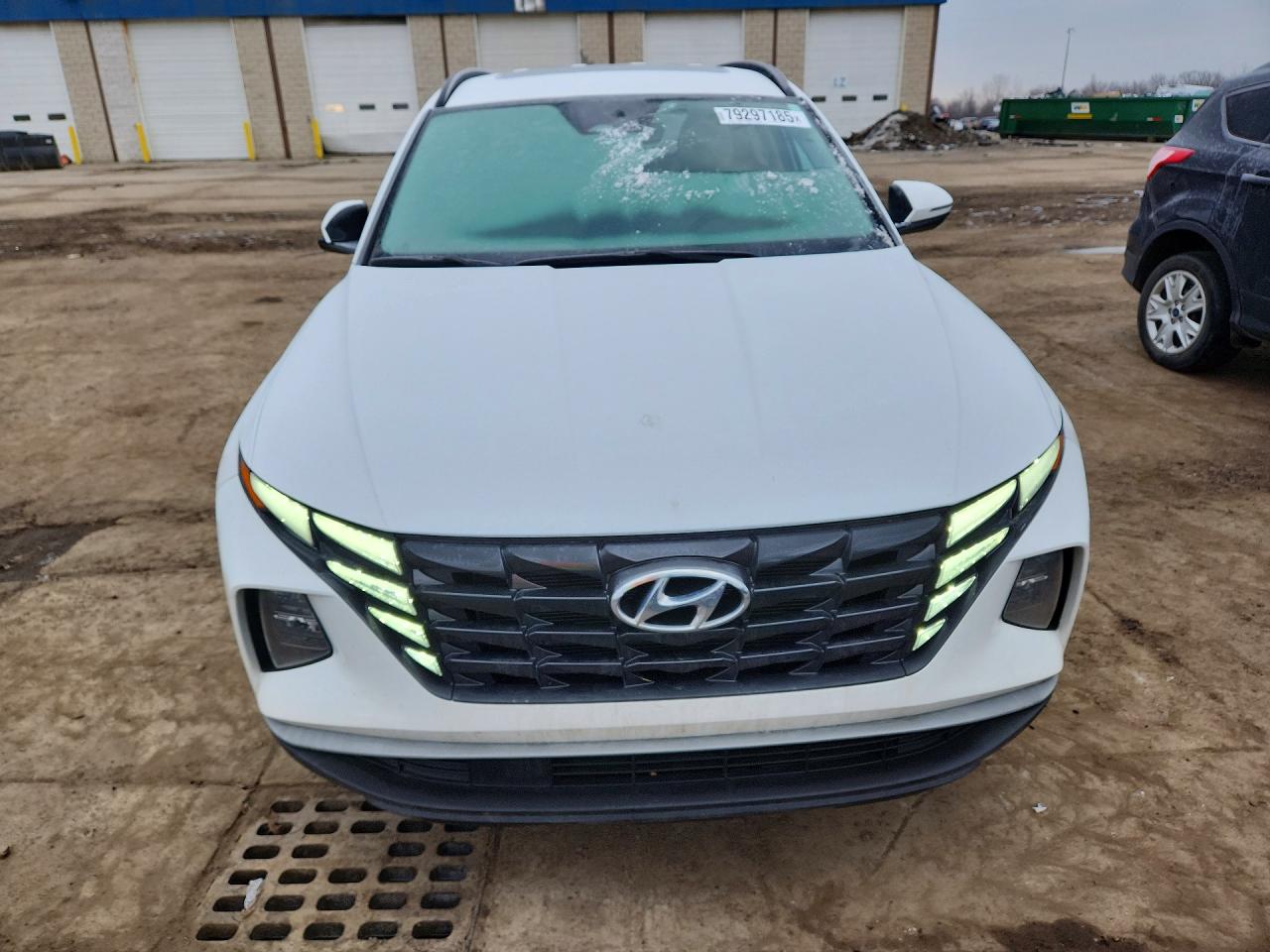 2024 Hyundai Tucson Sel Белый vin: 5NMJFCDE1RH348364