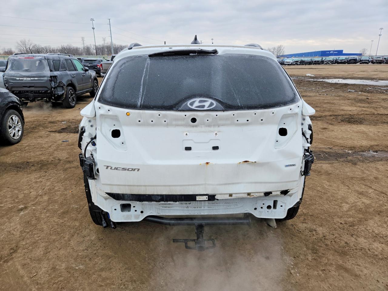 2024 Hyundai Tucson Sel Белый vin: 5NMJFCDE1RH348364